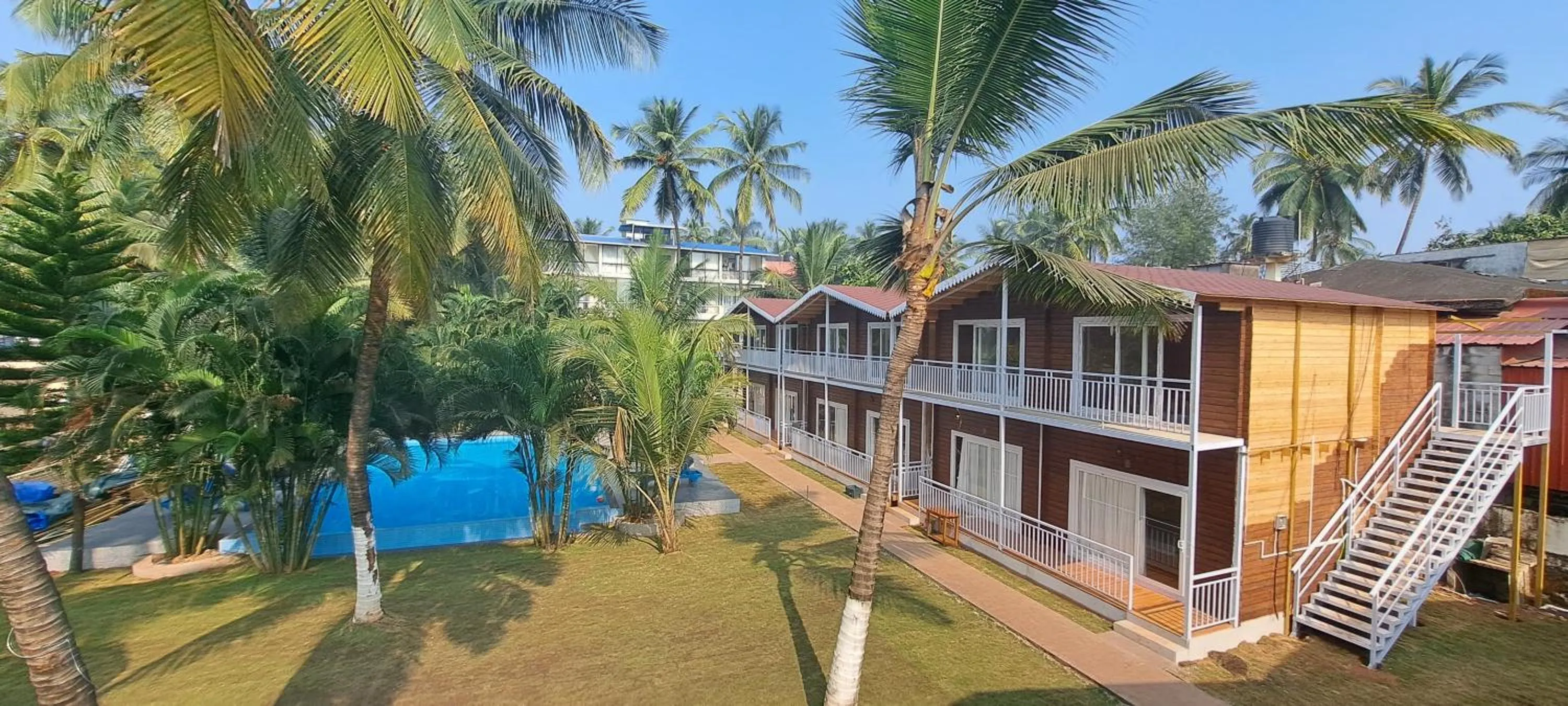 Property building in Shaan Coco Palms Beach Resort