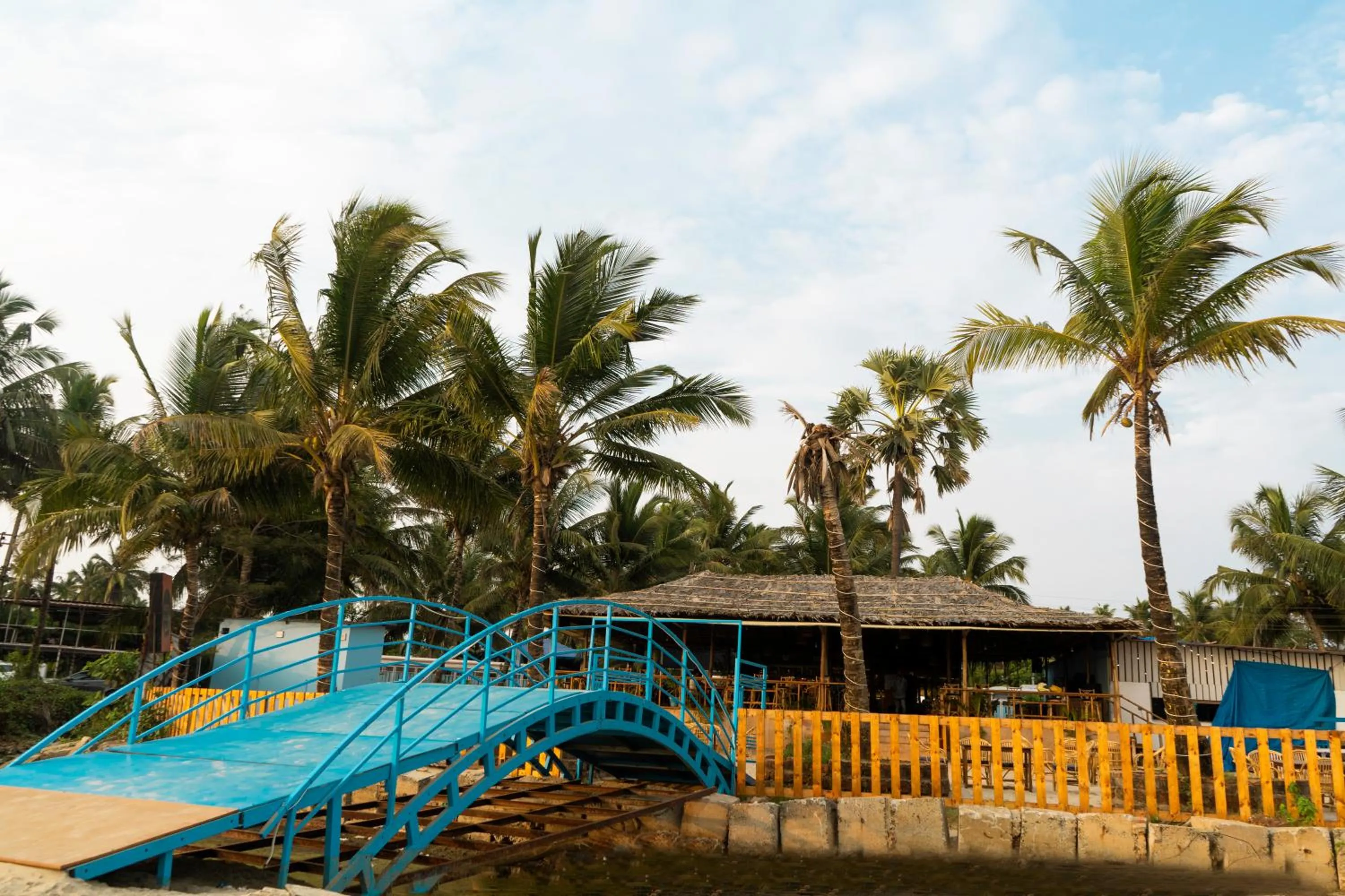 Children play ground in Shaan Coco Palms Beach Resort