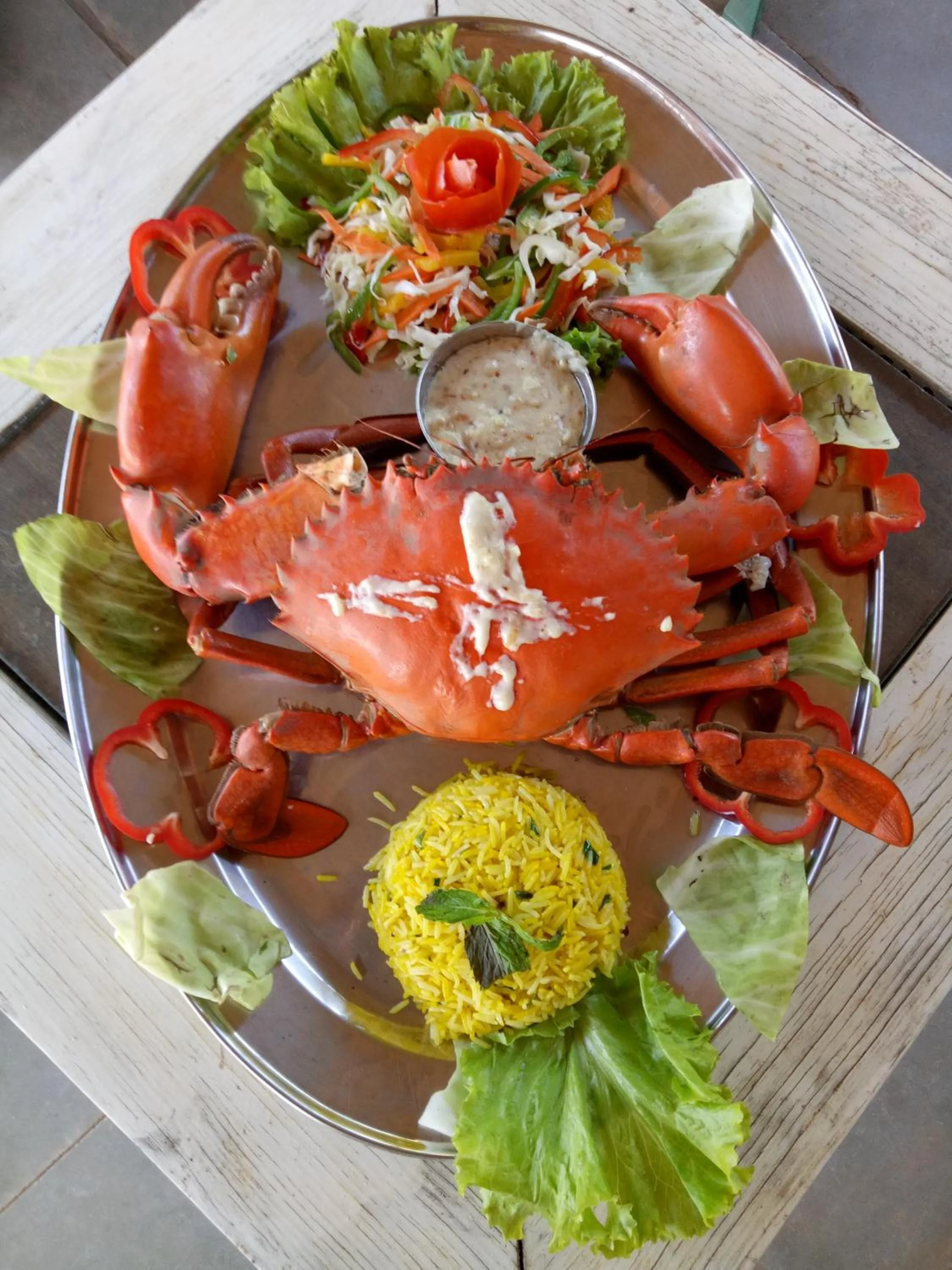 Food close-up in Shaan Coco Palms Beach Resort
