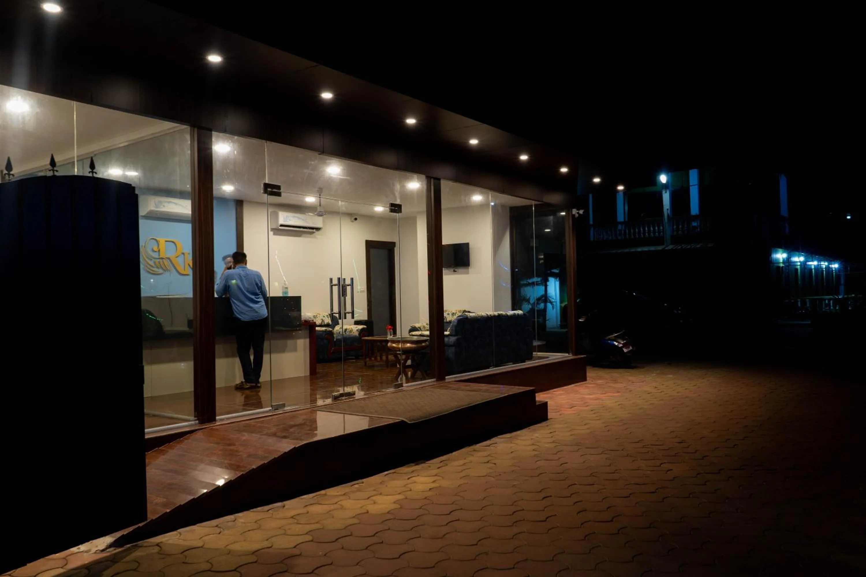 Facade/entrance in Shaan Coco Palms Beach Resort