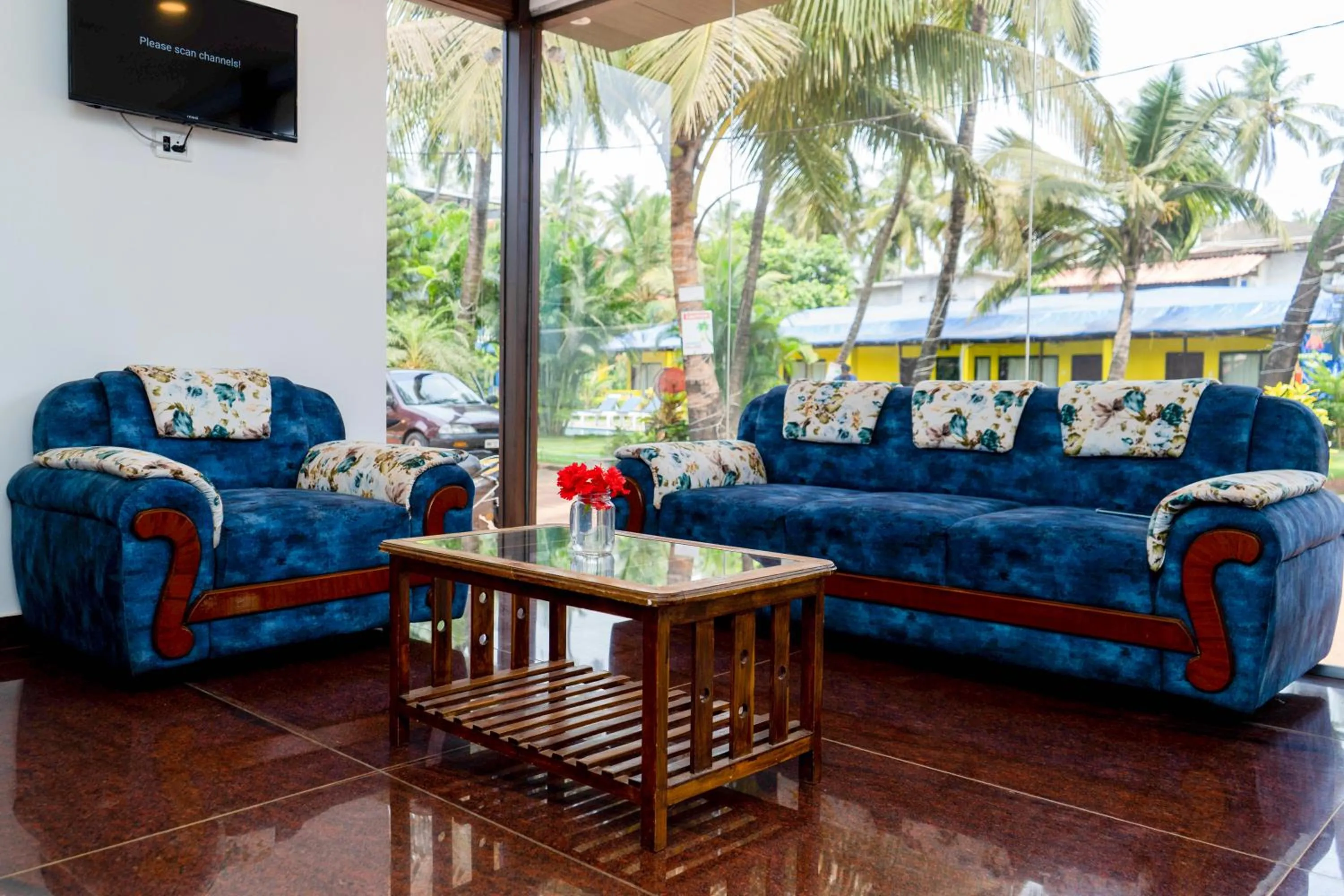 Seating area in Shaan Coco Palms Beach Resort