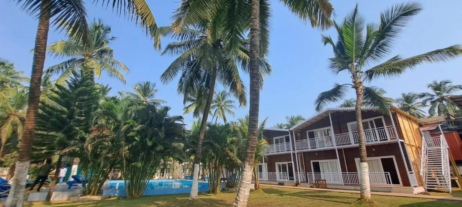 Property building in Shaan Coco Palms Beach Resort