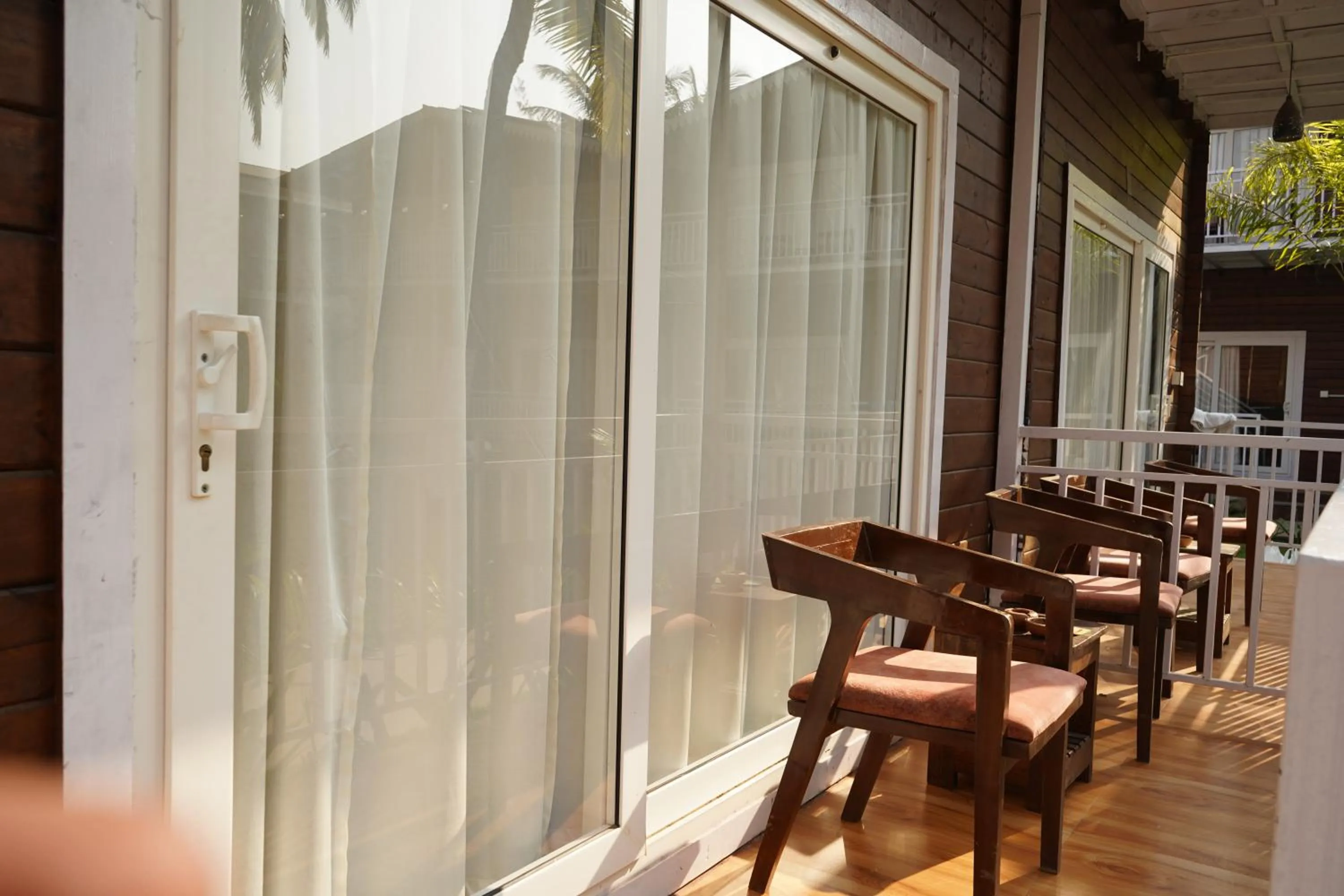 Balcony/Terrace in Shaan Coco Palms Beach Resort
