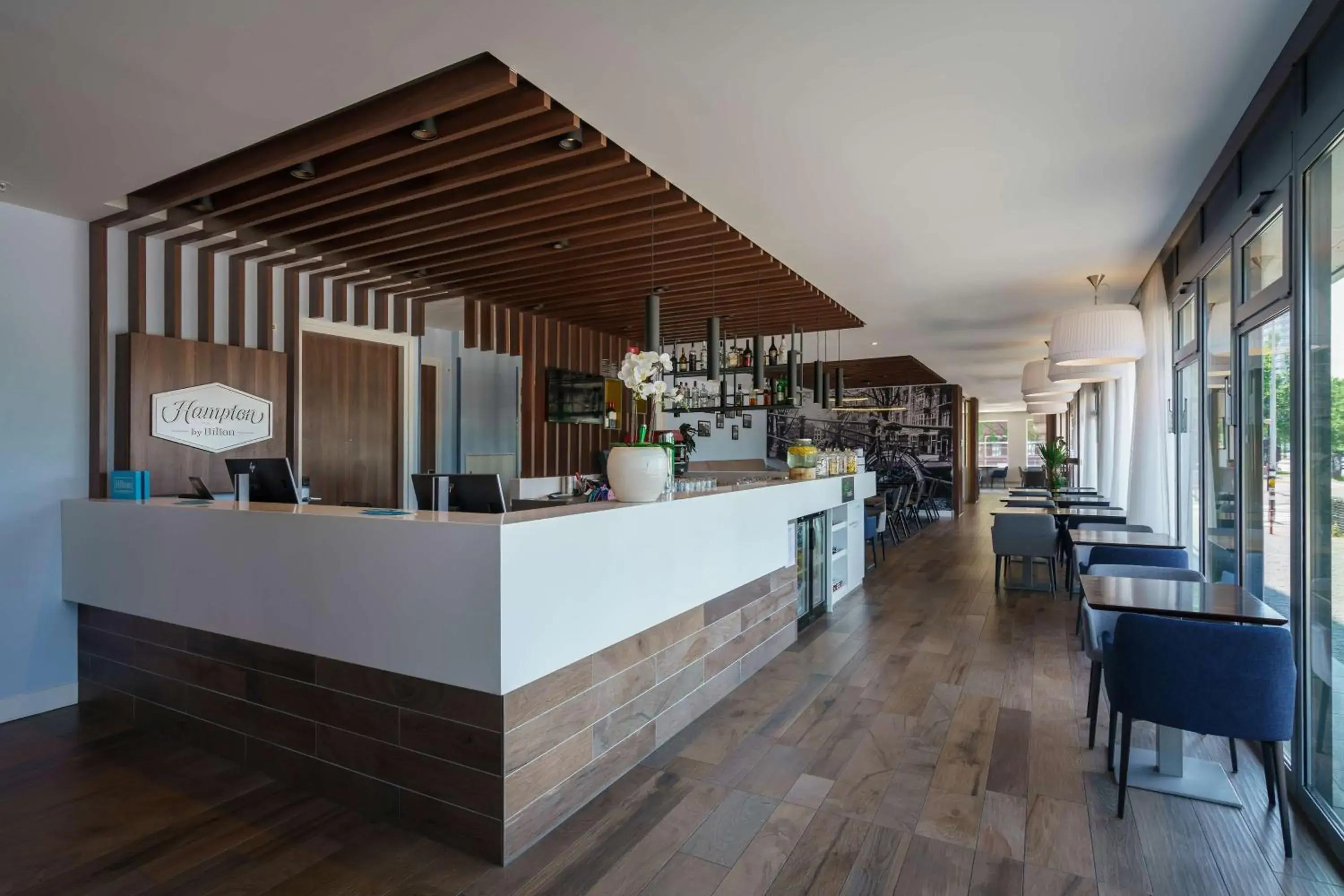 Lobby or reception in Hampton by Hilton Amsterdam Centre East Lobby or reception in Hampton by Hilton Amsterdam Centre East