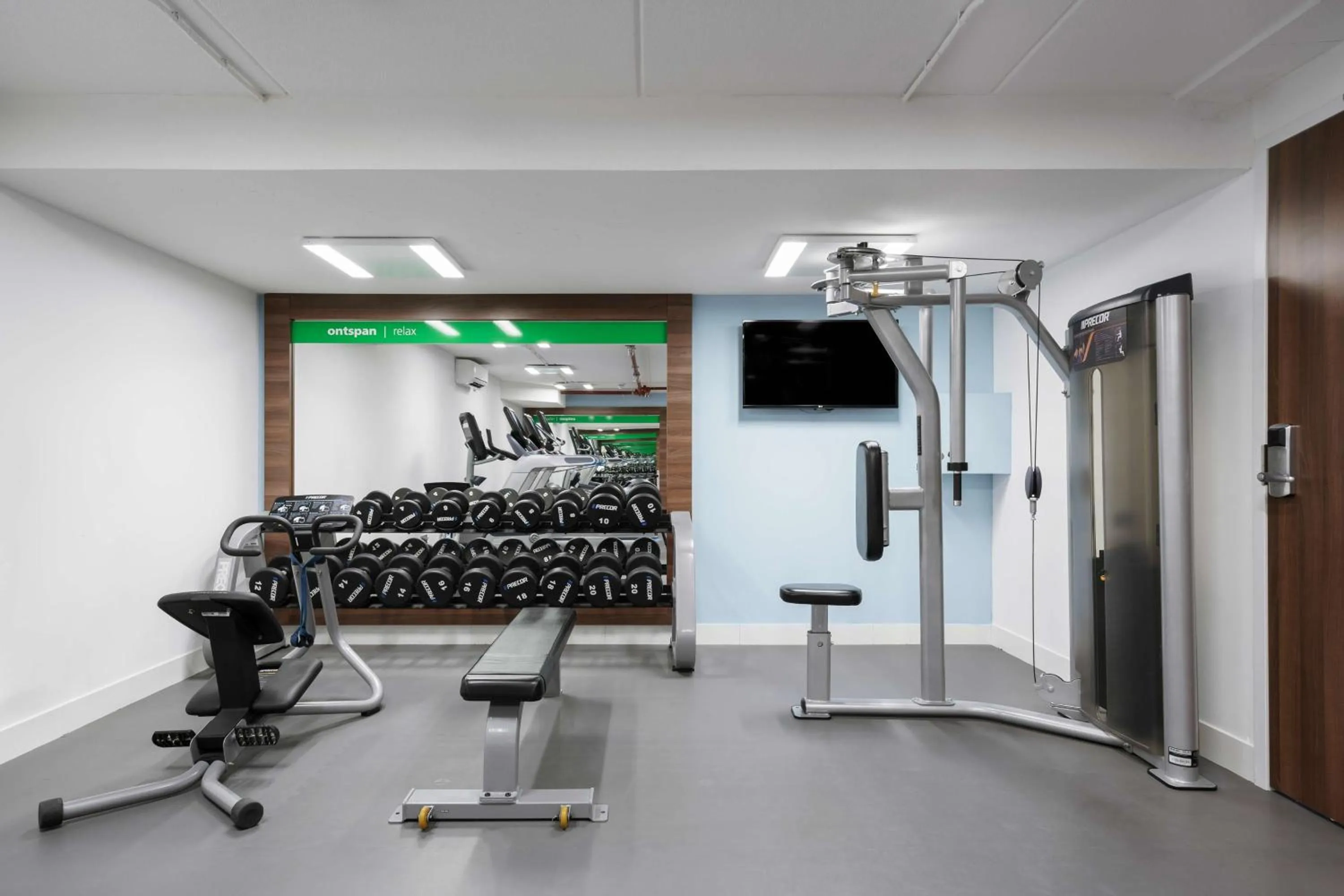 Fitness centre/facilities in Hampton by Hilton Amsterdam Centre East