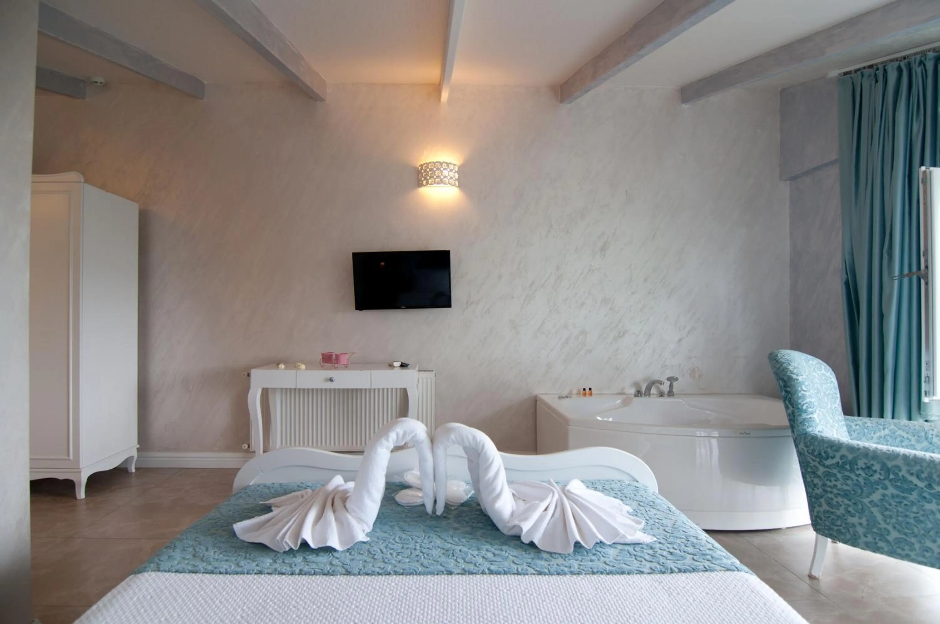 Bed in Agva Nehir Evi - Adult Only