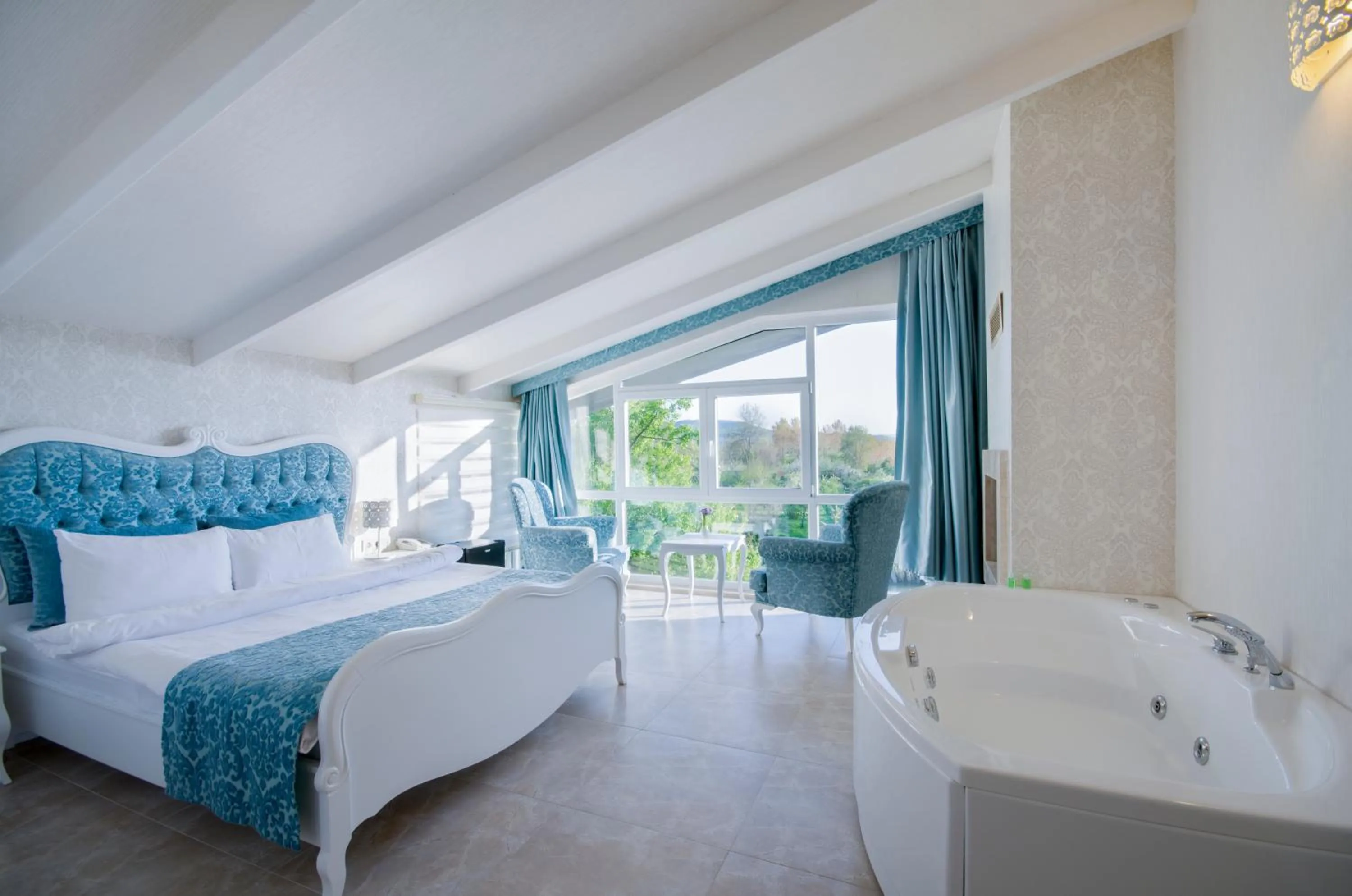 Bed in Agva Nehir Evi - Adult Only