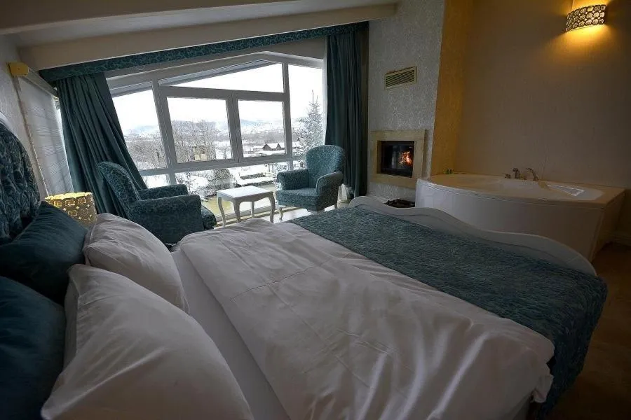 Bed in Agva Nehir Evi - Adult Only