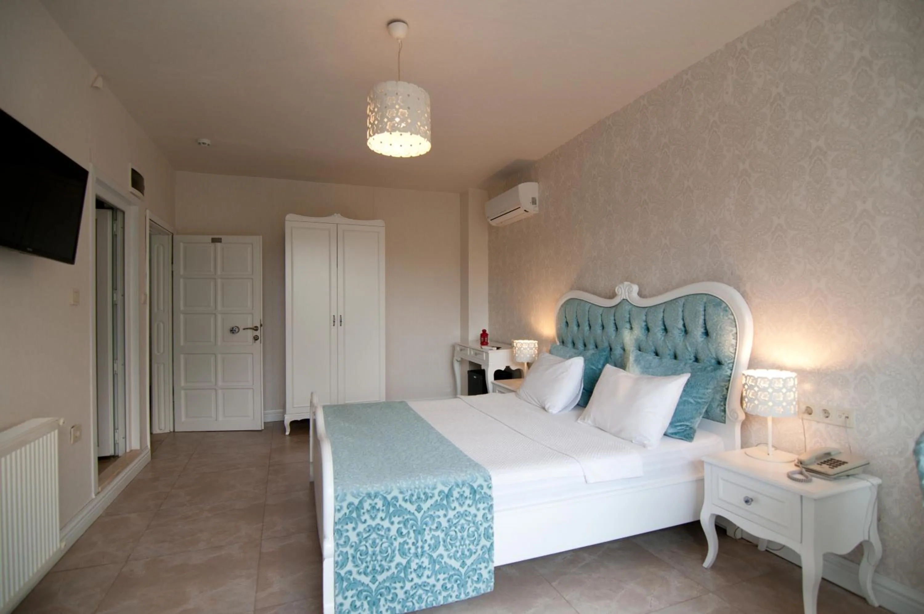 Bed in Agva Nehir Evi - Adult Only