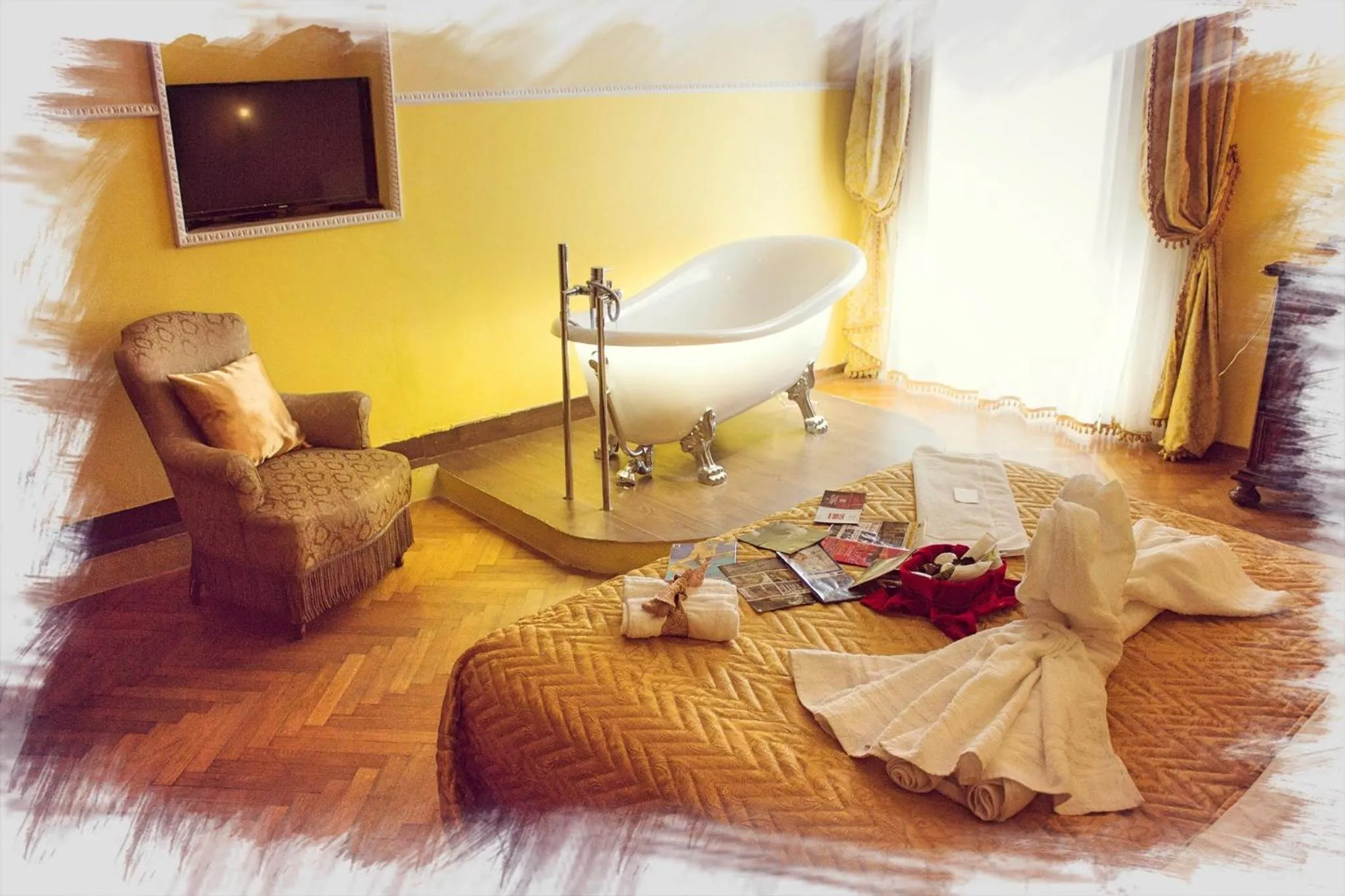 Property building in Napoli Retro