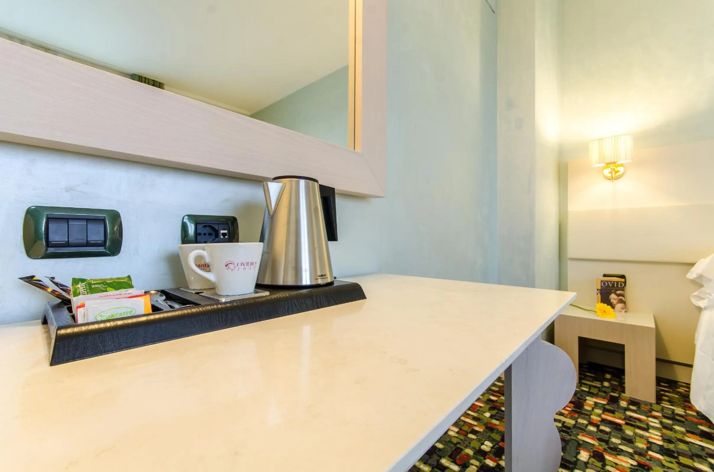 Decorative detail in Hotel Ovidius