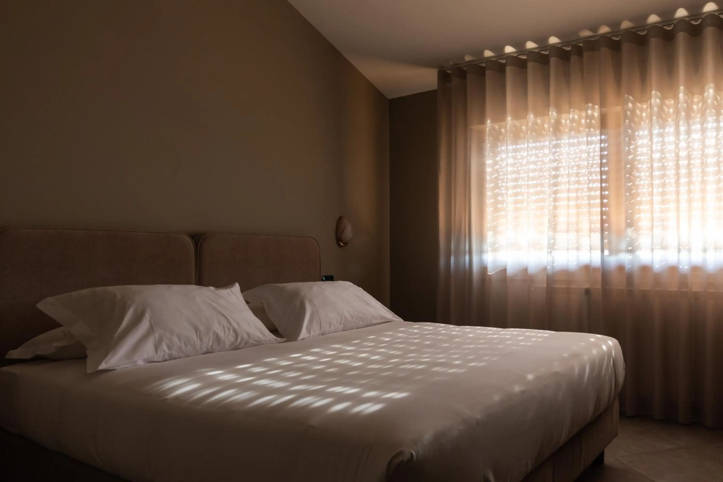 Bed in Hotel Don Luis