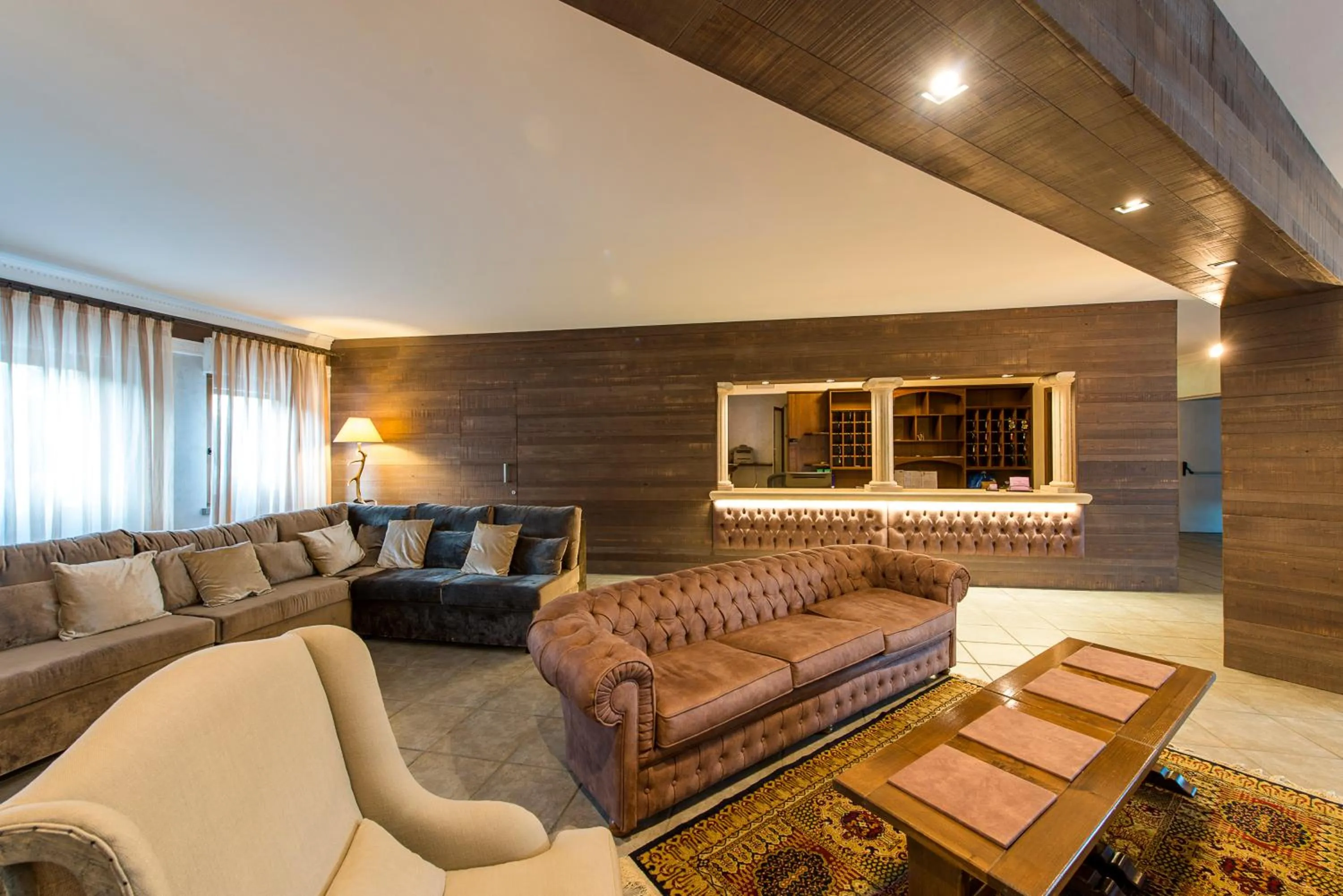 Lobby or reception in Hotel Don Luis