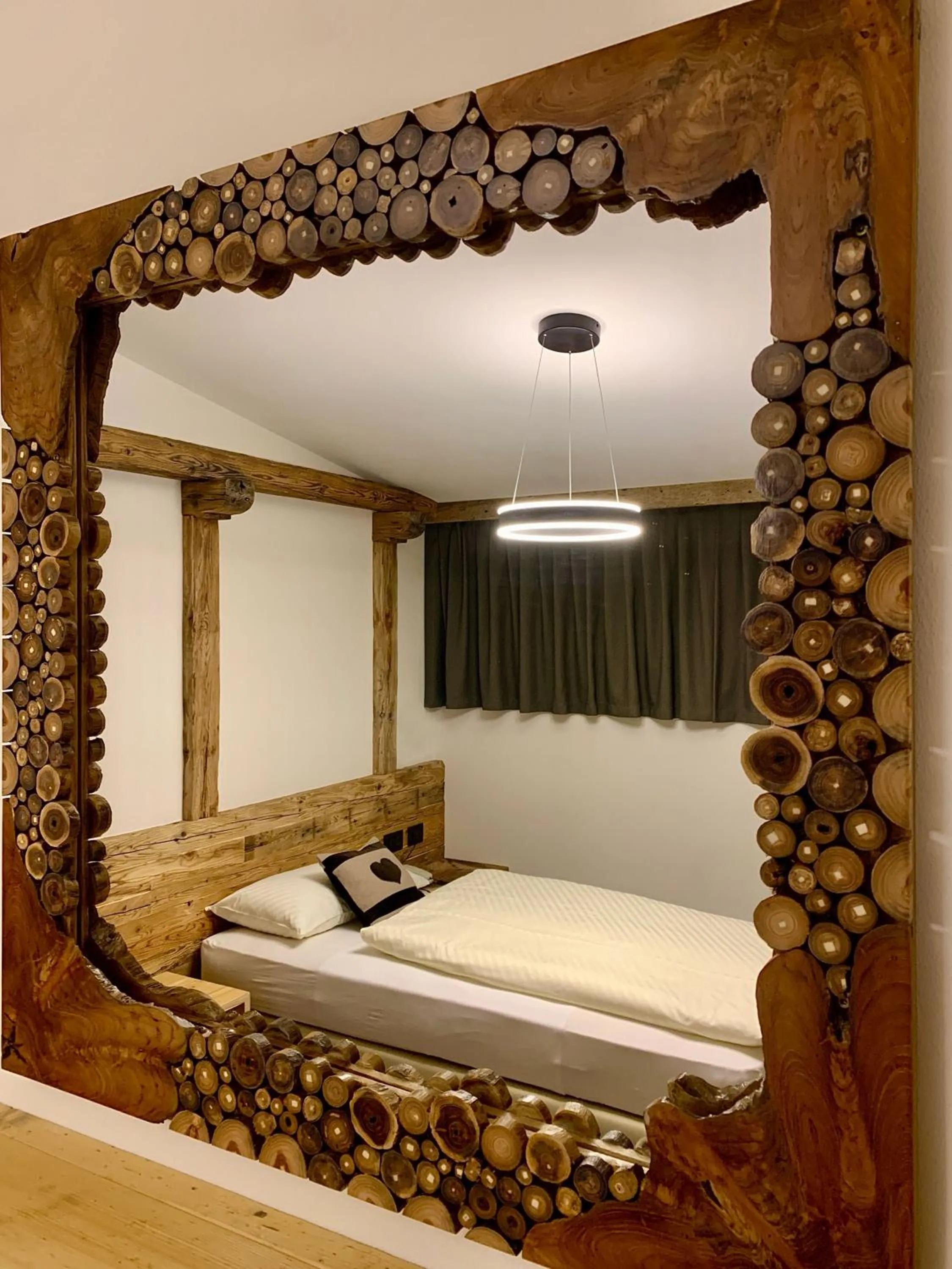 Bedroom, Bed in Hotel Genziana