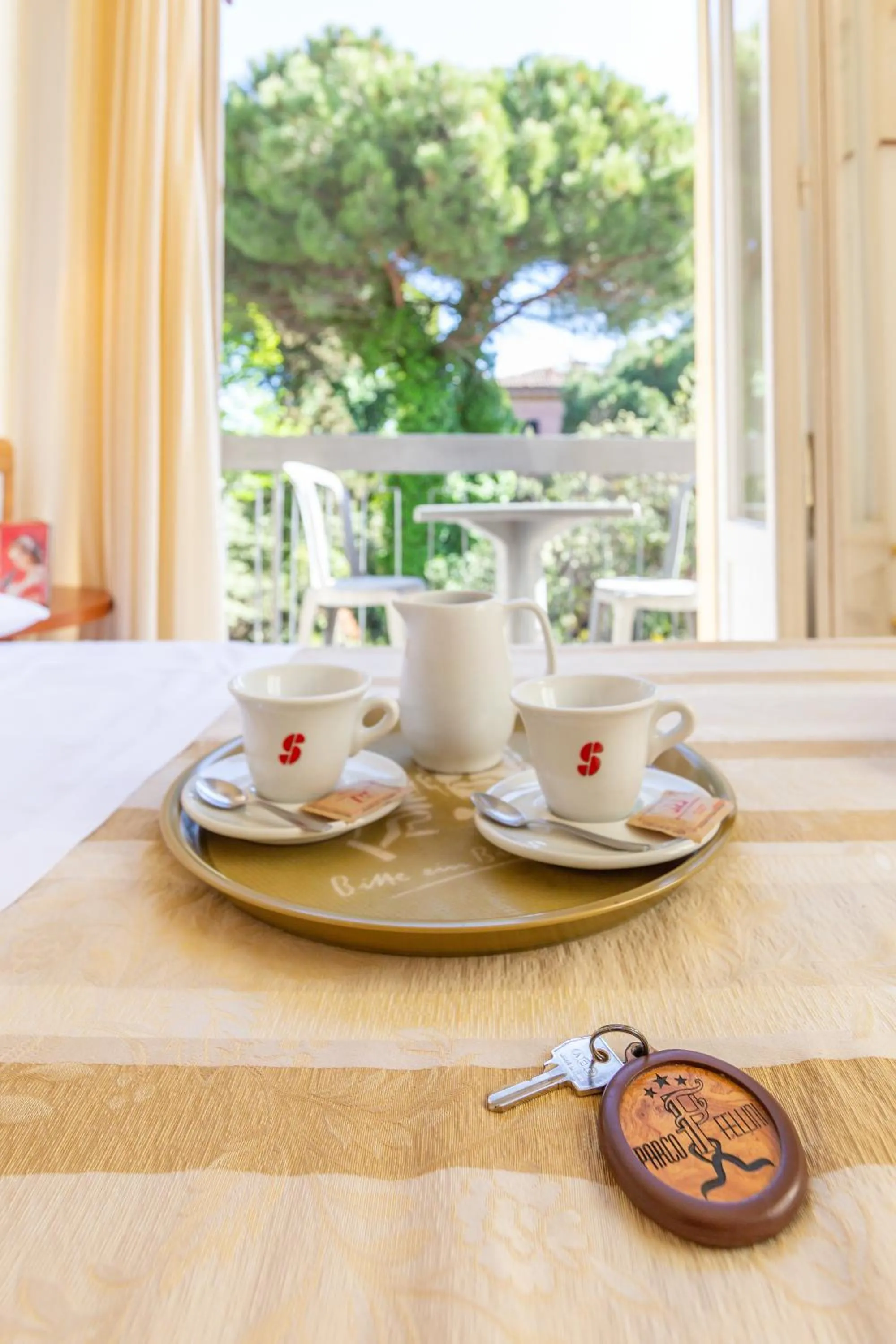 View (from property/room) in Hotel Parco Fellini