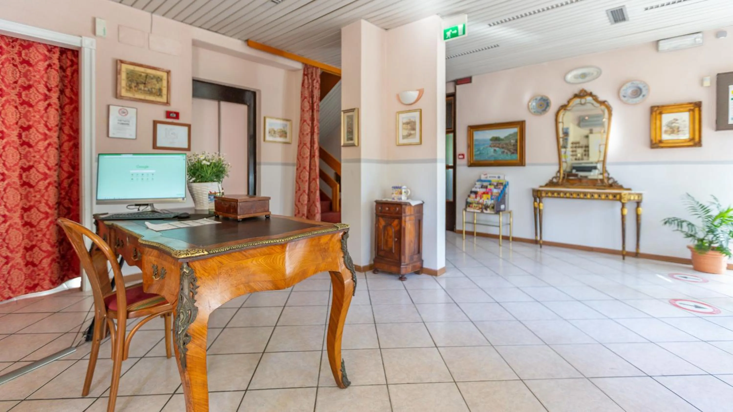 Lobby or reception in Hotel Parco Fellini