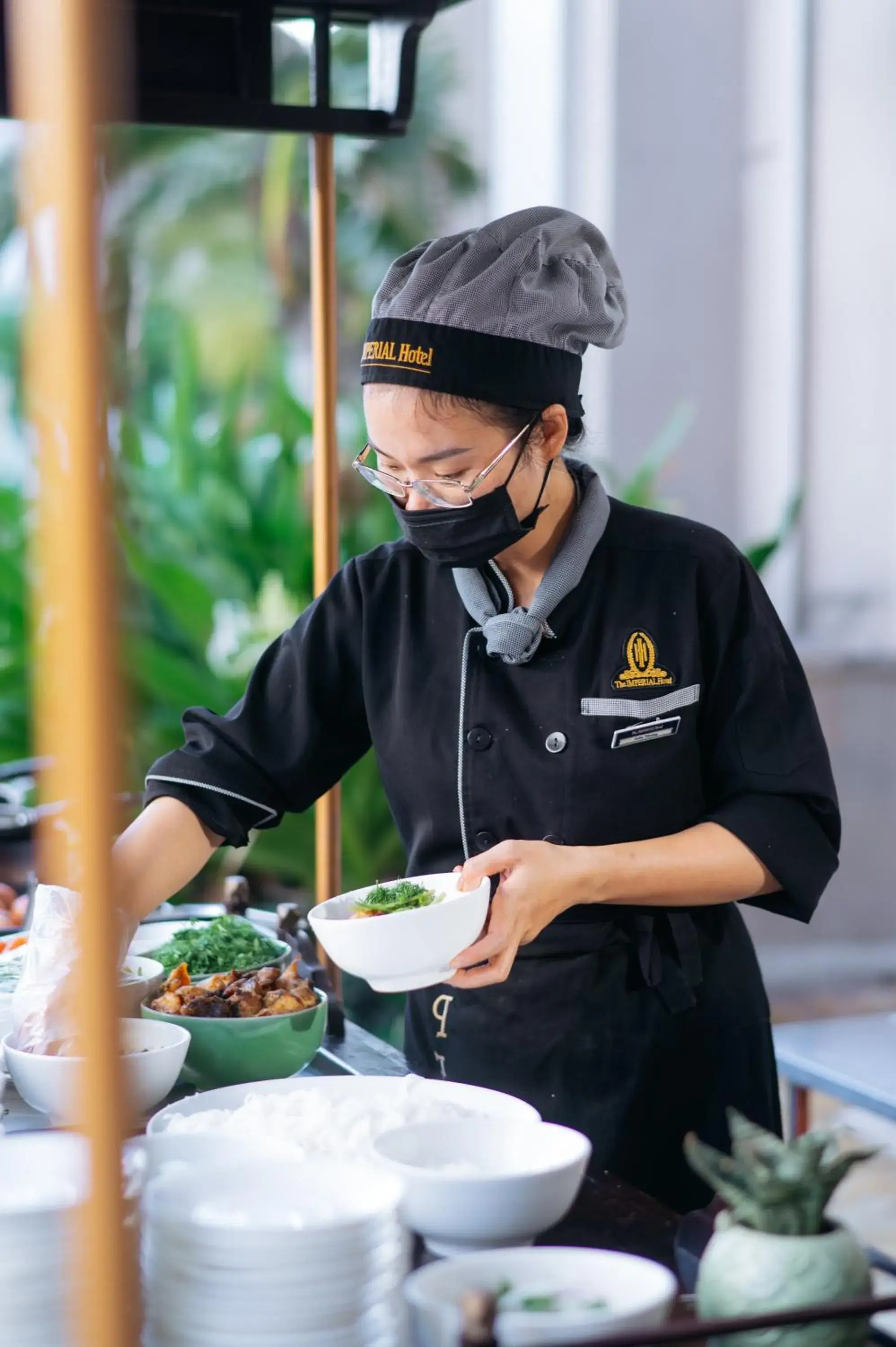 Buffet breakfast in The IMPERIAL Vung Tau Hotel Buffet breakfast in The IMPERIAL Vung Tau Hotel