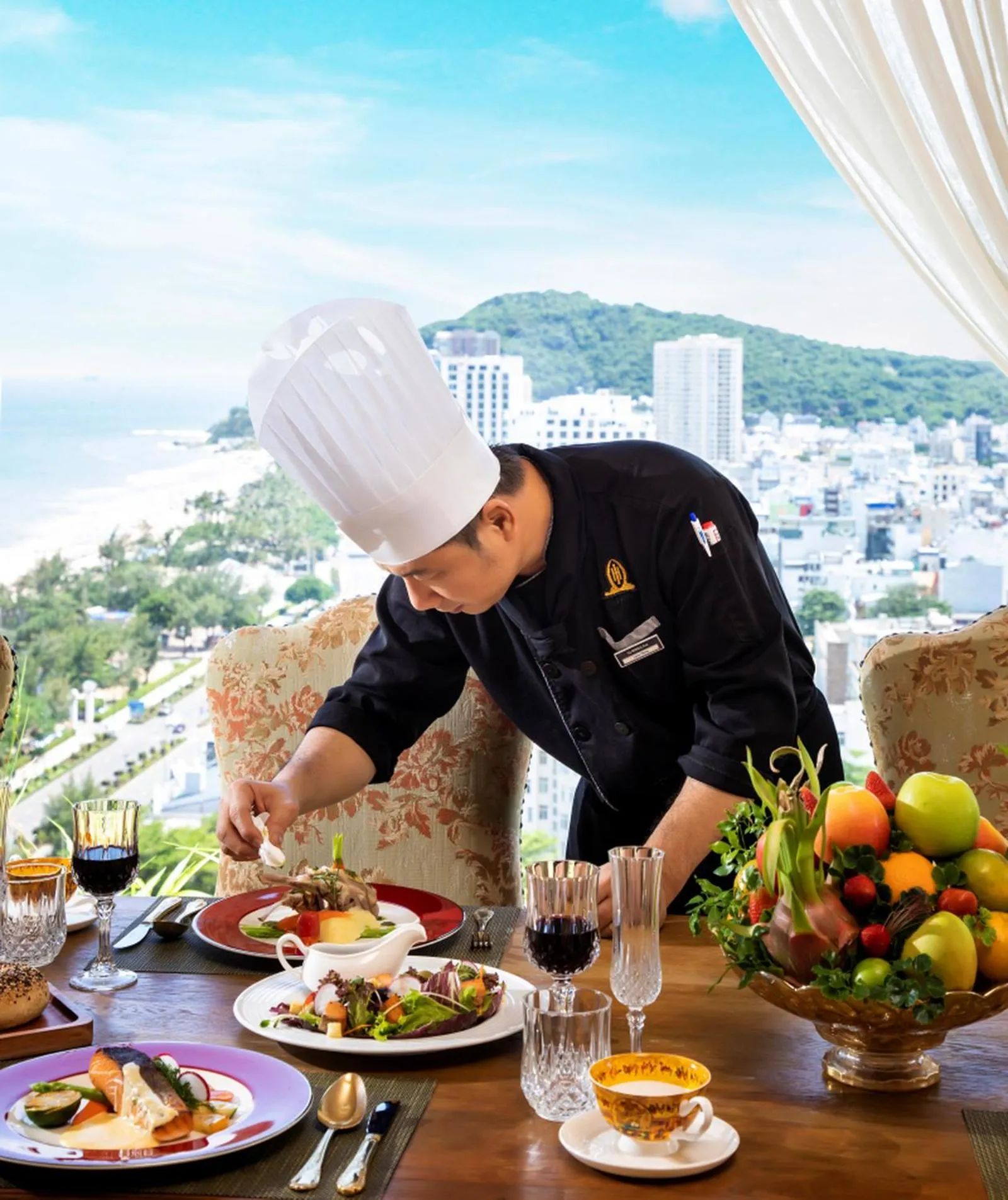 Dinner in The IMPERIAL Vung Tau Hotel