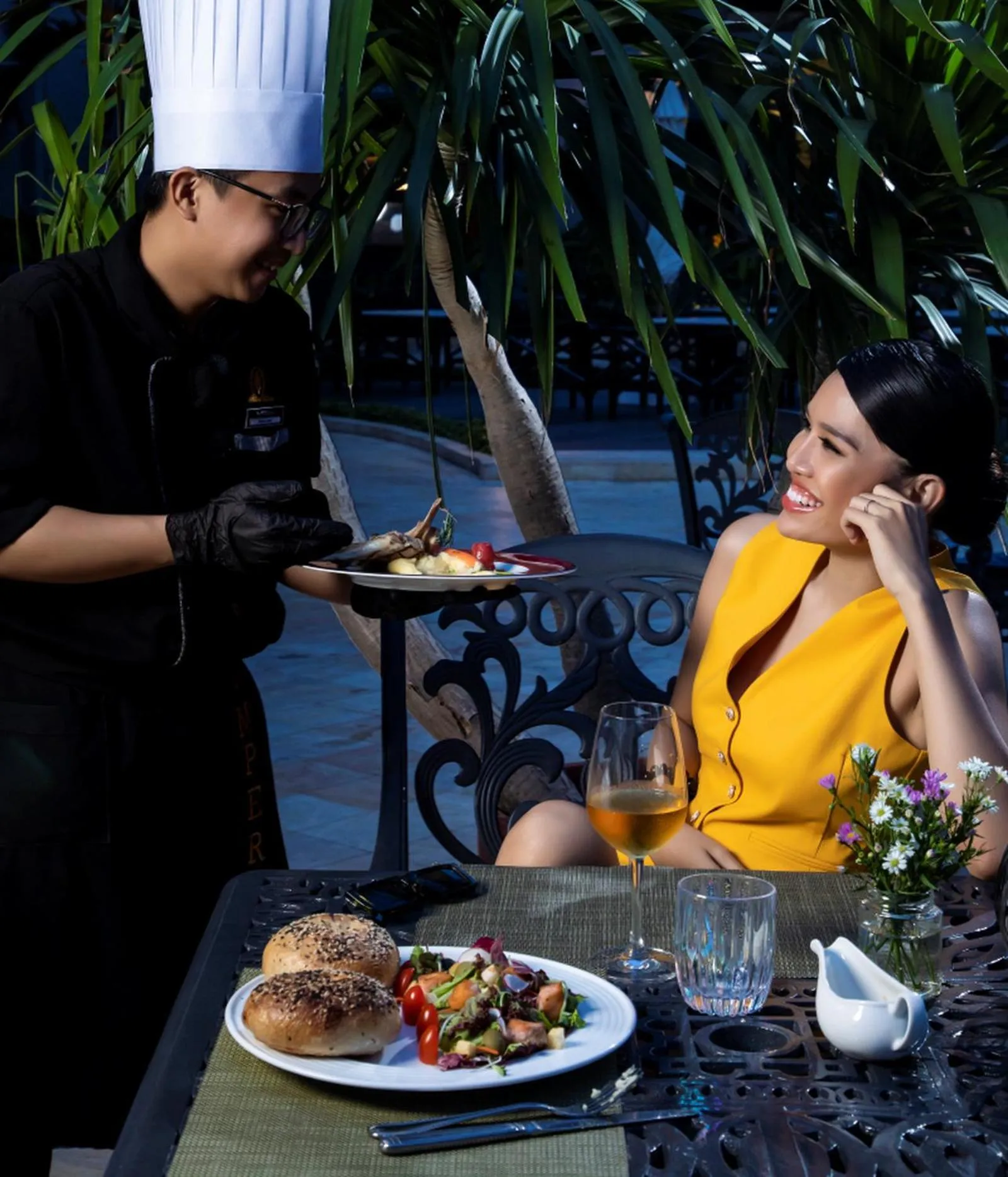 Dinner in The IMPERIAL Vung Tau Hotel