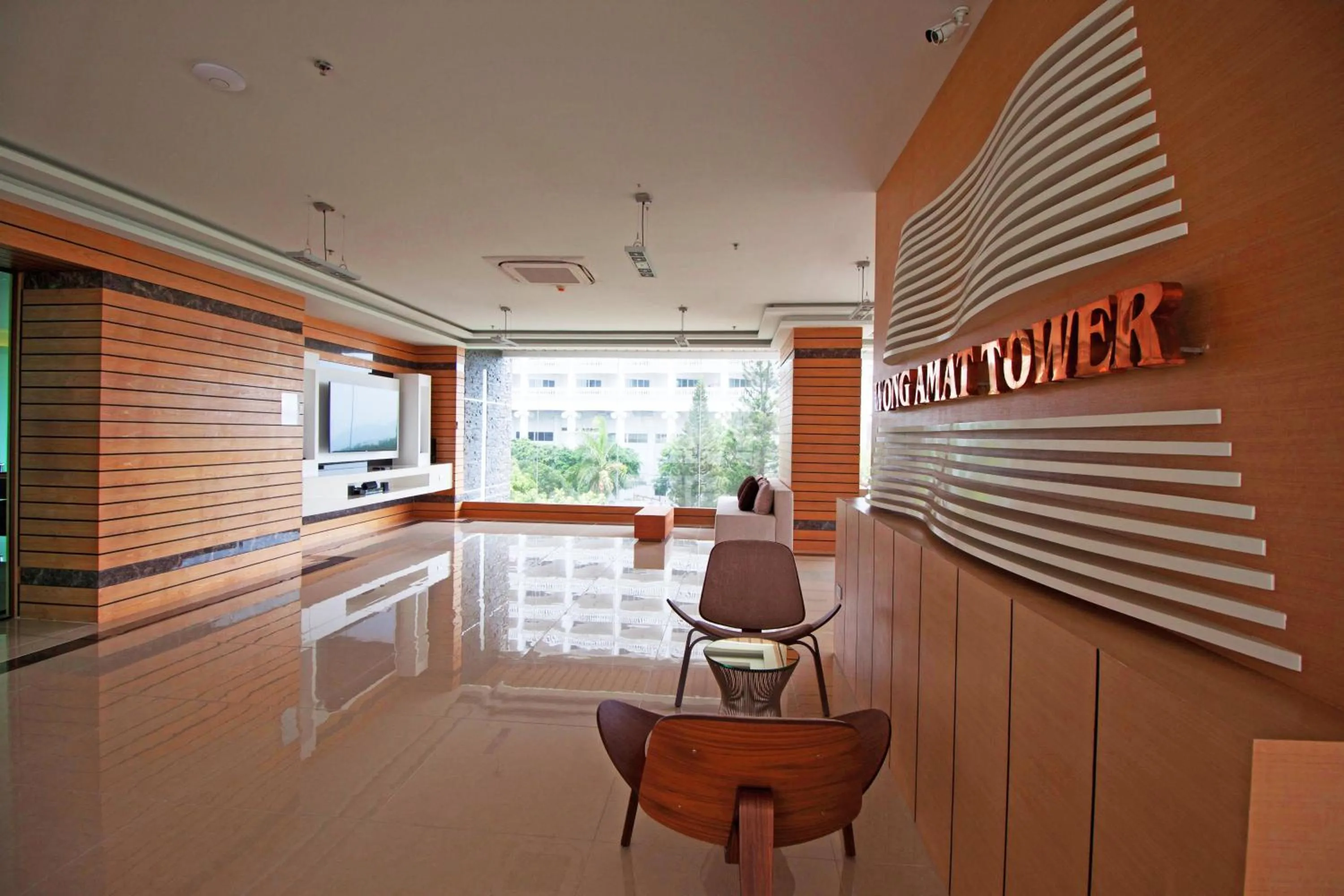 Lobby or reception in Wongamat Tower by Pattaya Sunny Rentals