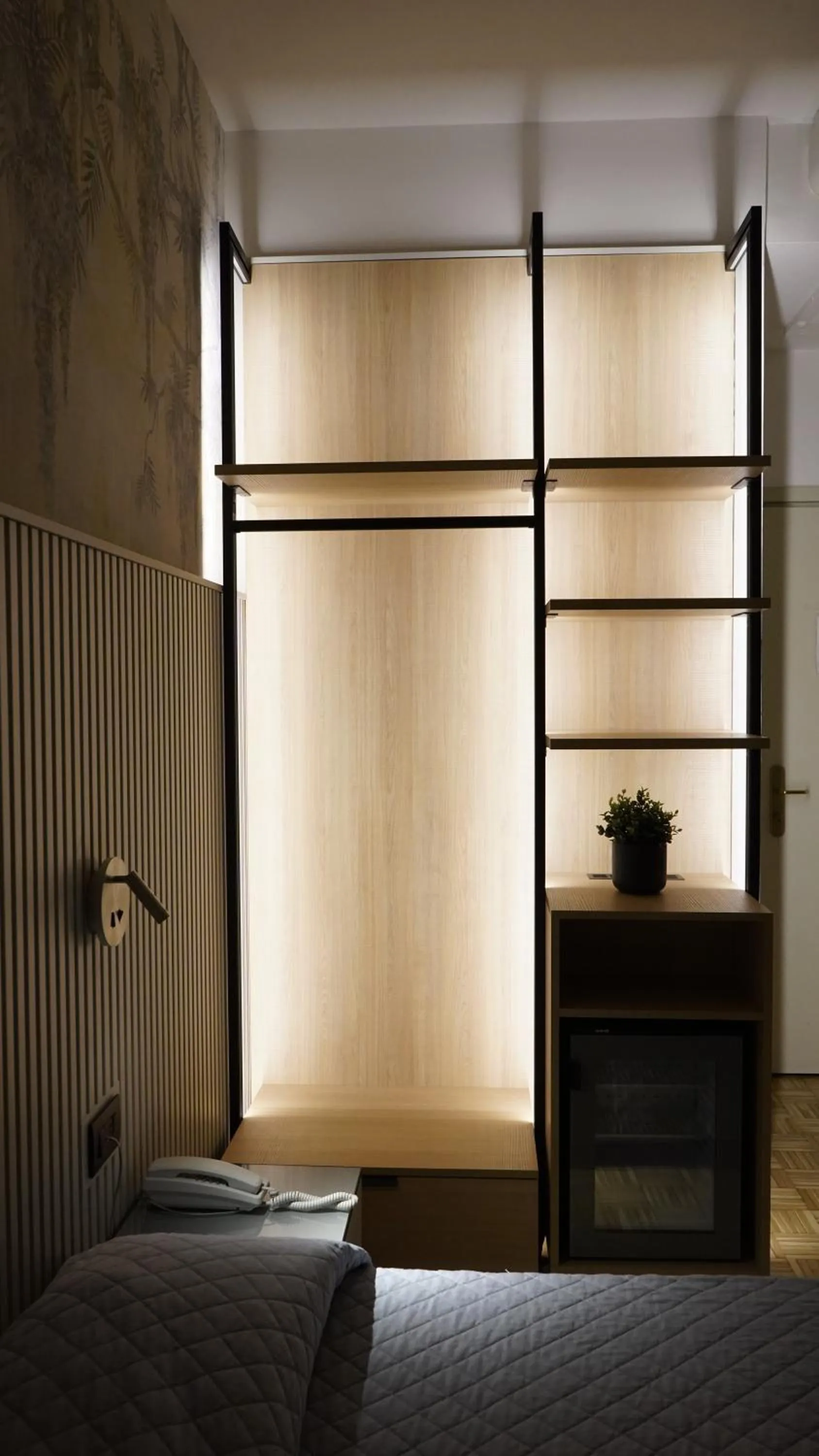 Bed in Hotel Astoria