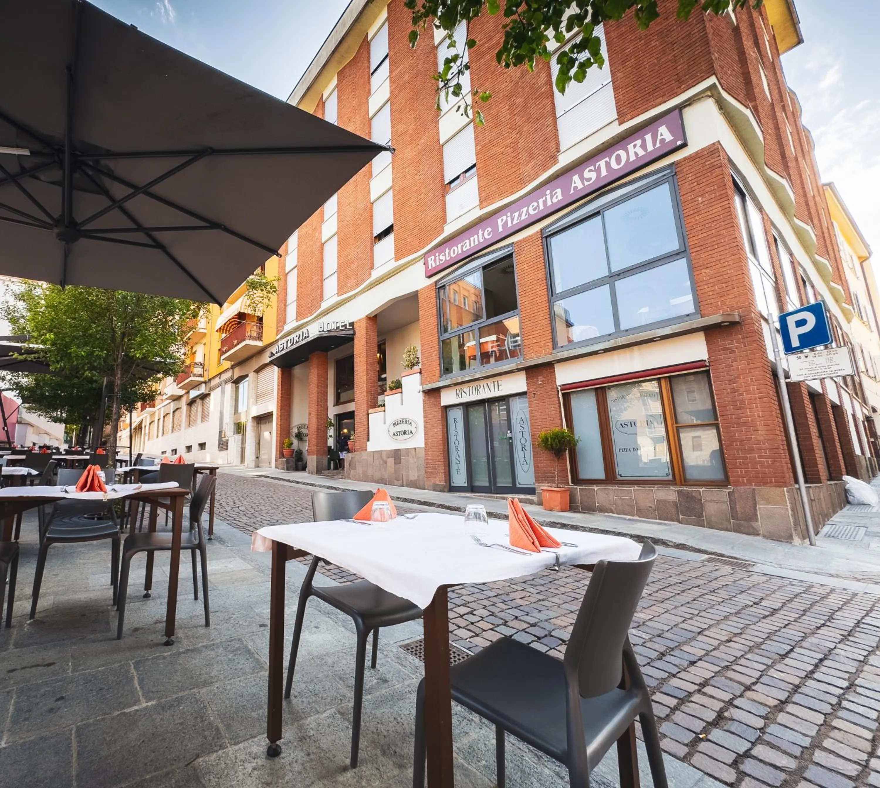 Property building in Hotel Astoria