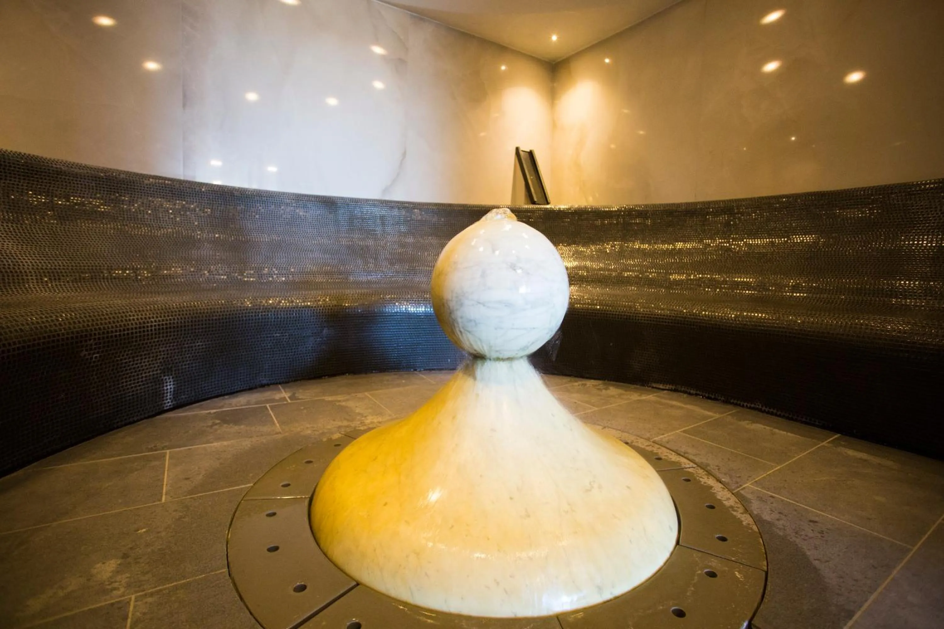 Hot Spring Bath in Hotel Abano Astoria