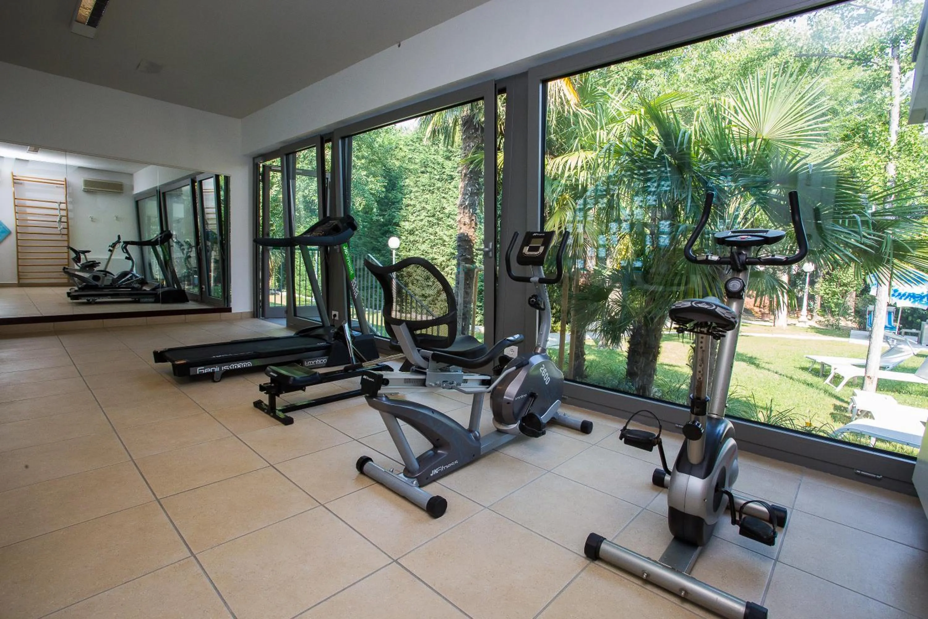 Fitness centre/facilities in Hotel Abano Astoria