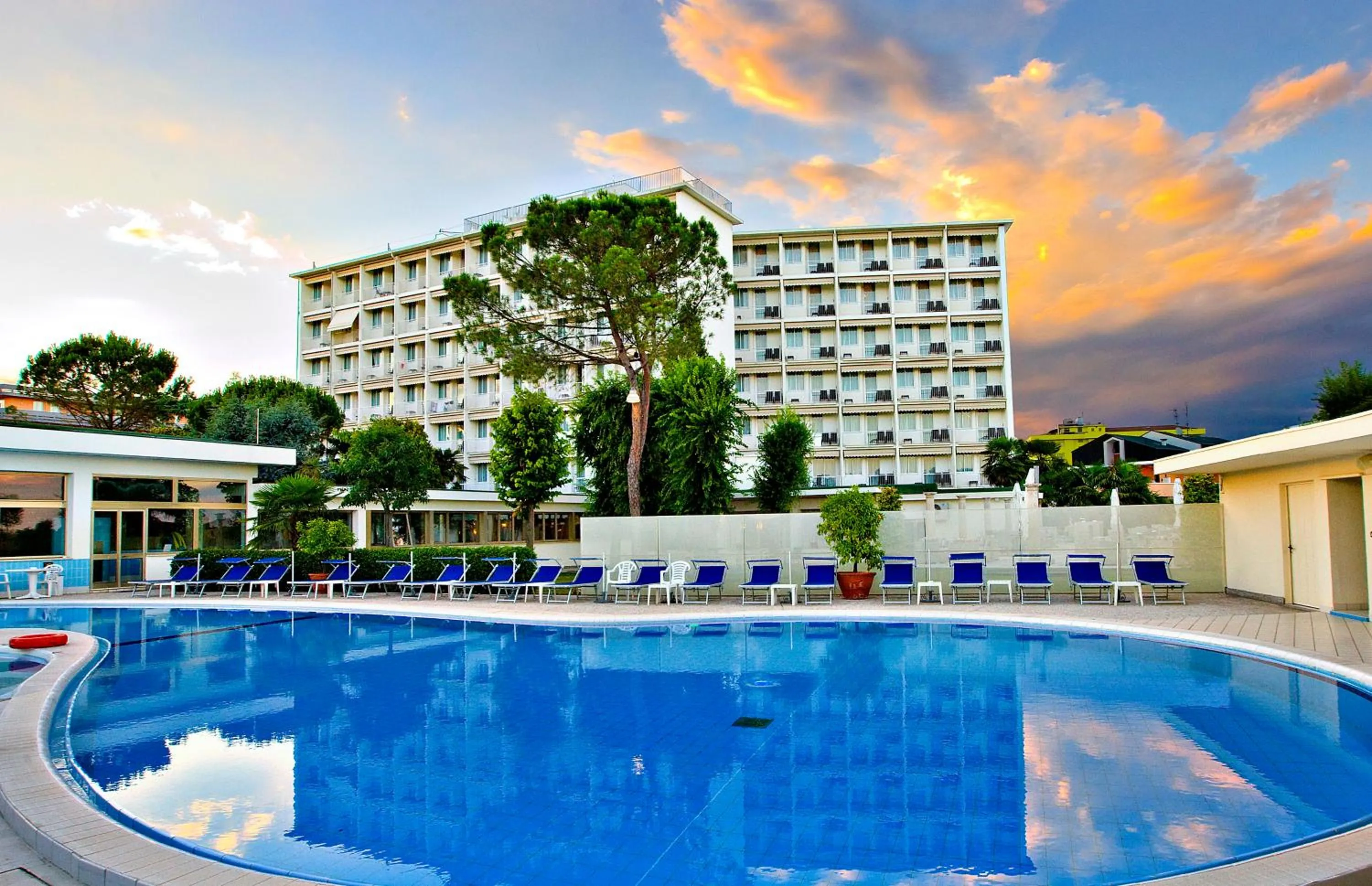 Hot Spring Bath in Hotel Abano Astoria