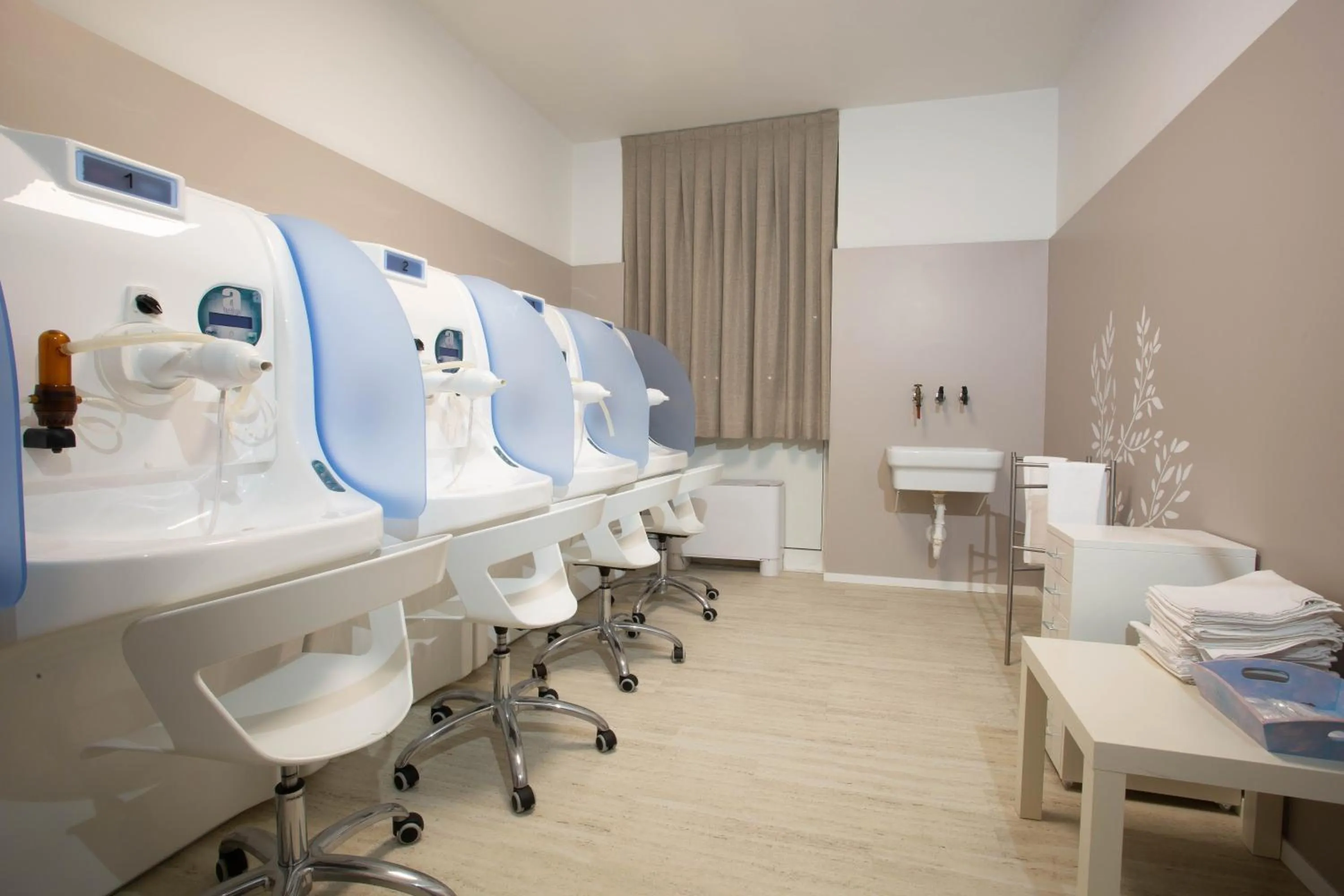 Hot Spring Bath in Hotel Abano Astoria