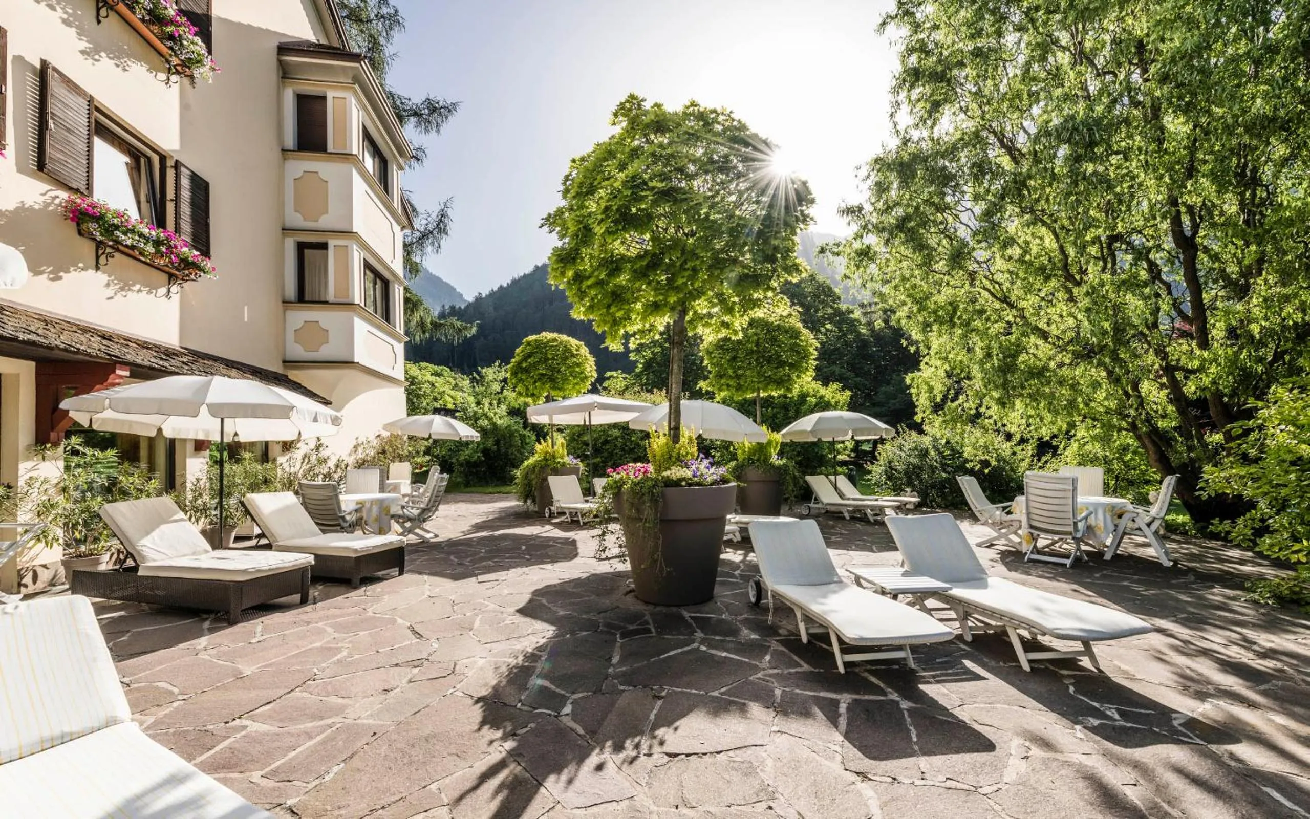 Garden in Romantik Hotel & Restaurant Stafler