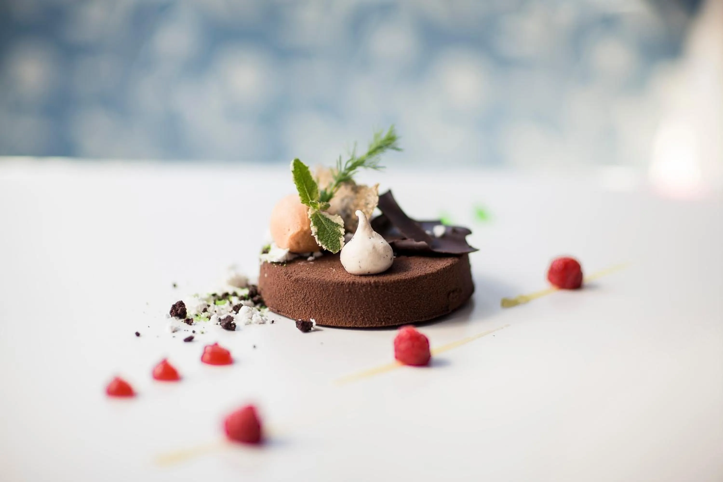 Food close-up in Romantik Hotel & Restaurant Stafler