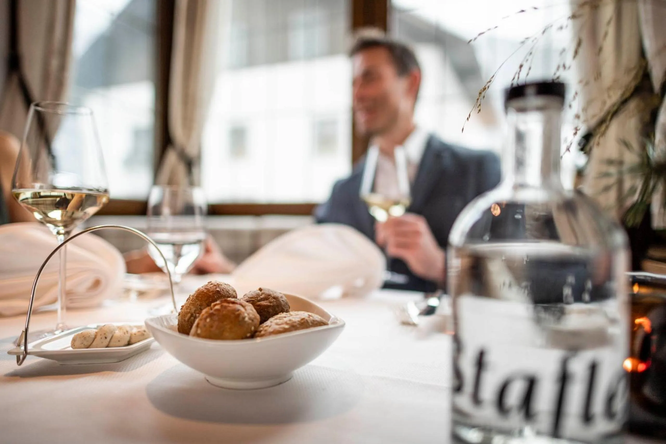 Restaurant/places to eat in Romantik Hotel & Restaurant Stafler