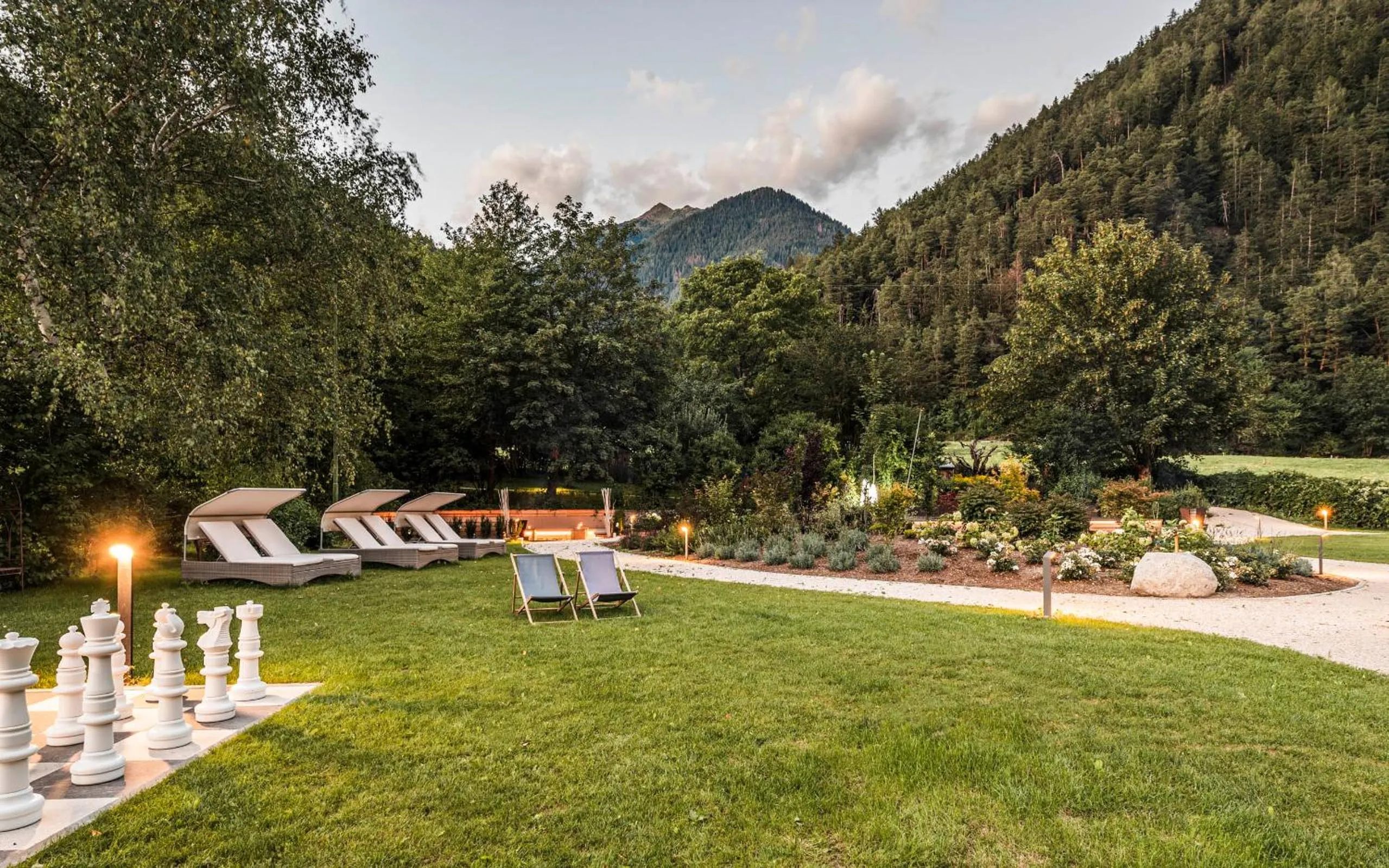 Garden in Romantik Hotel & Restaurant Stafler