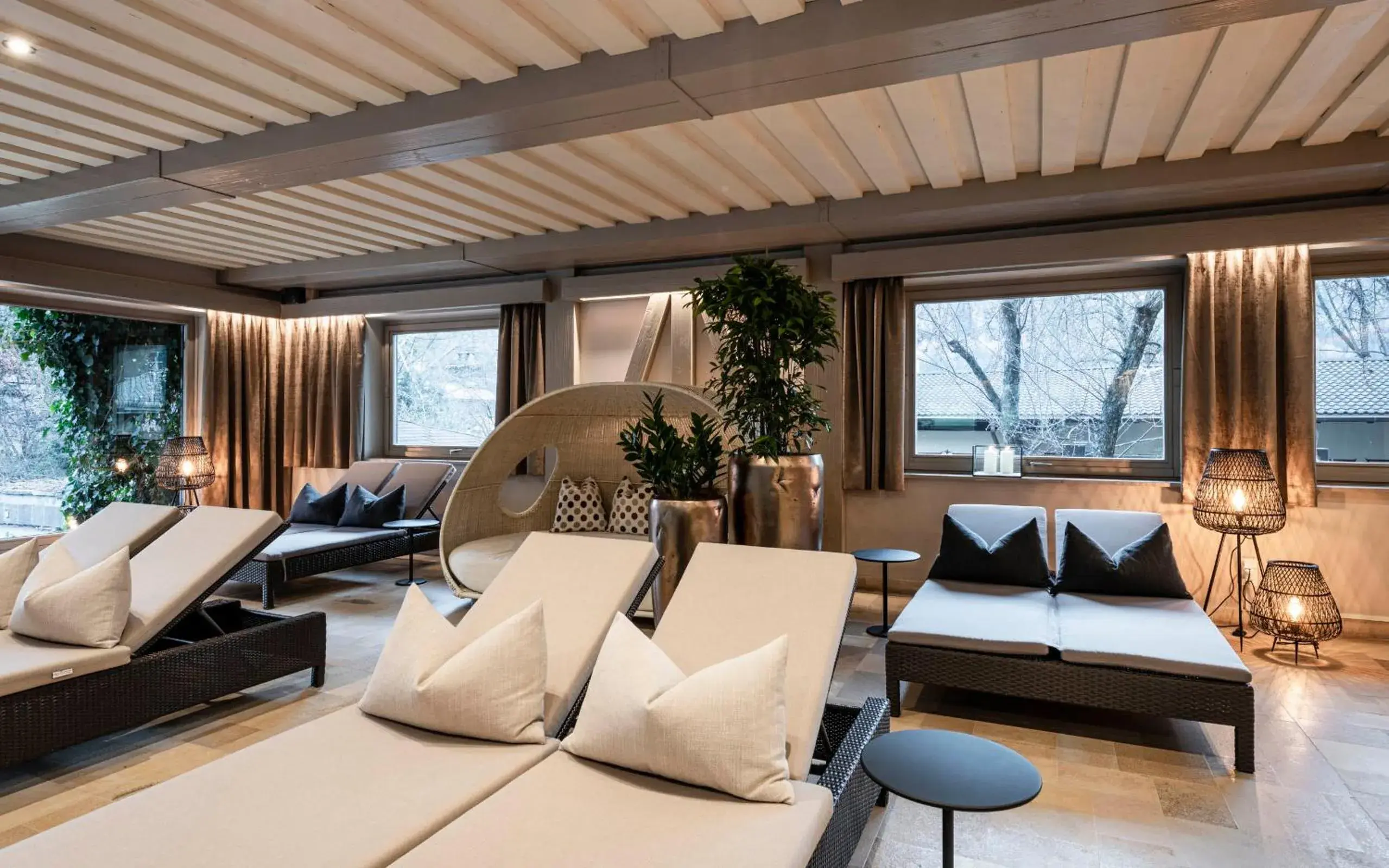 Swimming pool in Romantik Hotel & Restaurant Stafler Swimming pool in Romantik Hotel & Restaurant Stafler