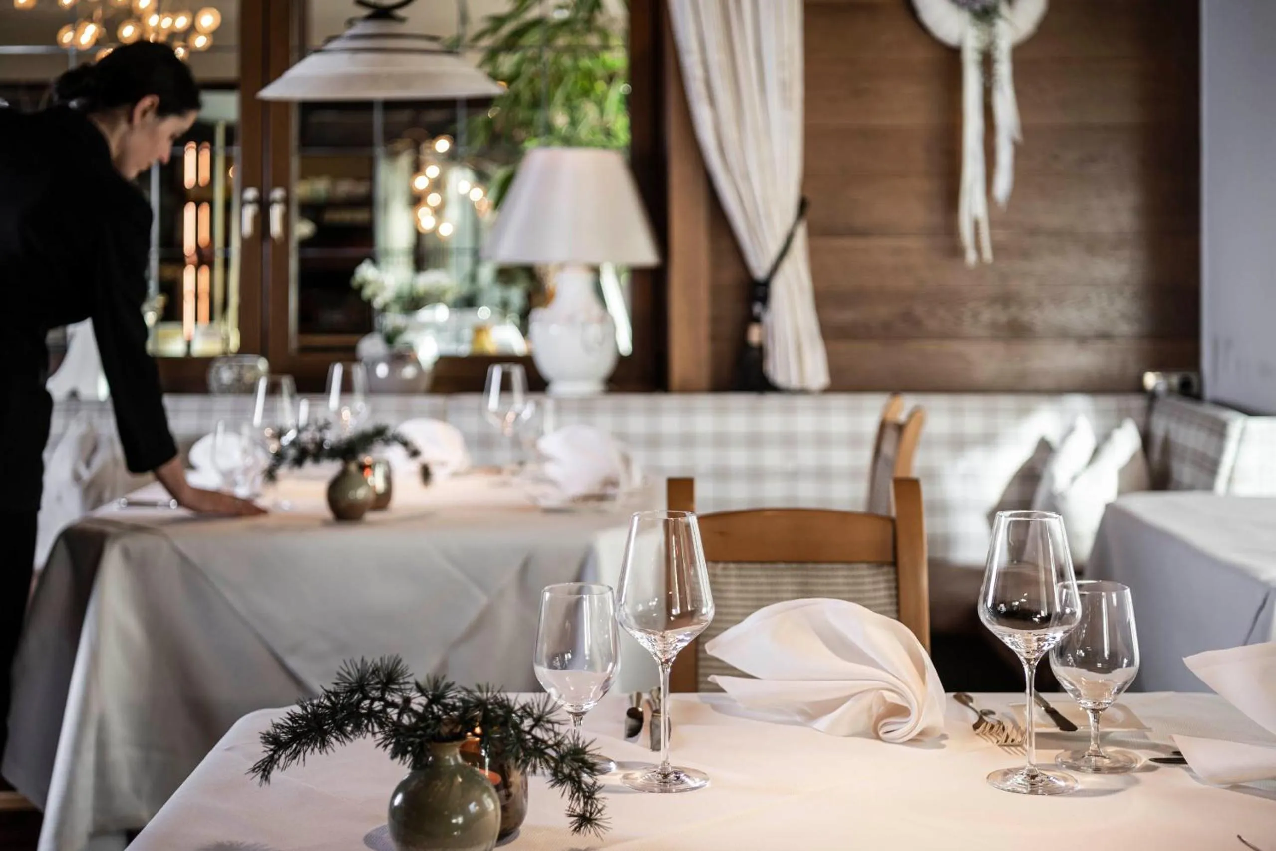 Restaurant/places to eat in Romantik Hotel & Restaurant Stafler