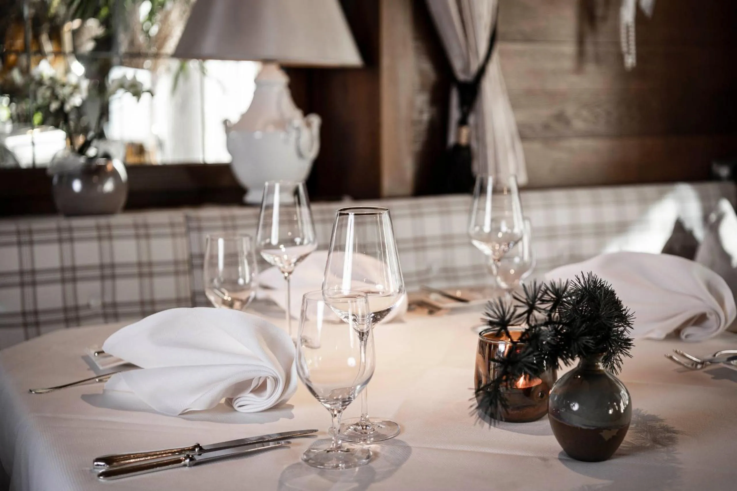 Restaurant/places to eat in Romantik Hotel & Restaurant Stafler