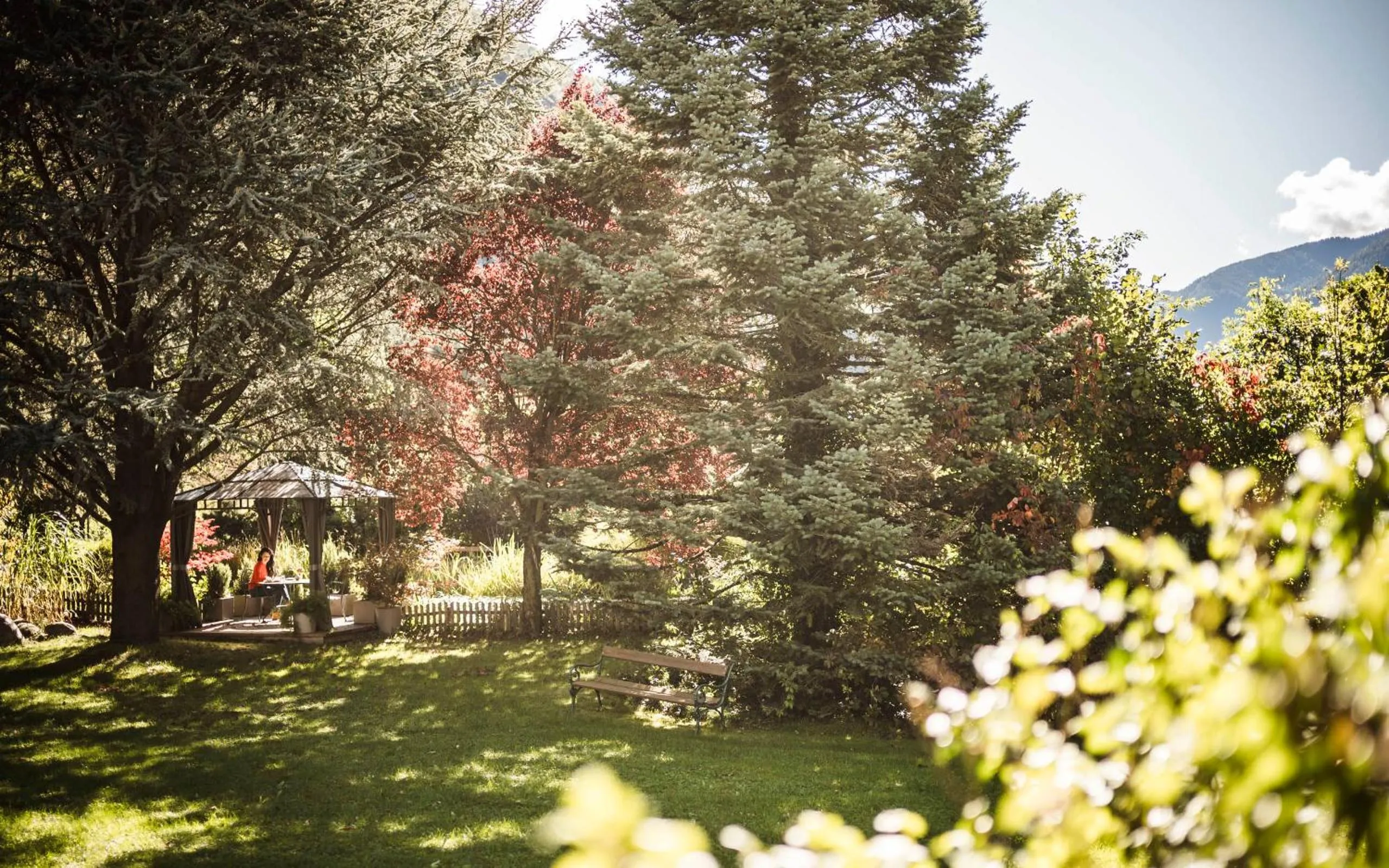 Garden in Romantik Hotel & Restaurant Stafler