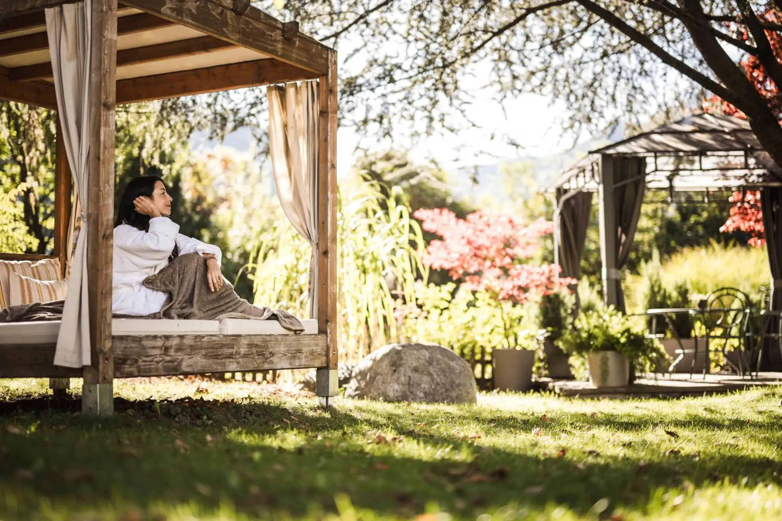 Garden in Romantik Hotel & Restaurant Stafler Garden in Romantik Hotel & Restaurant Stafler