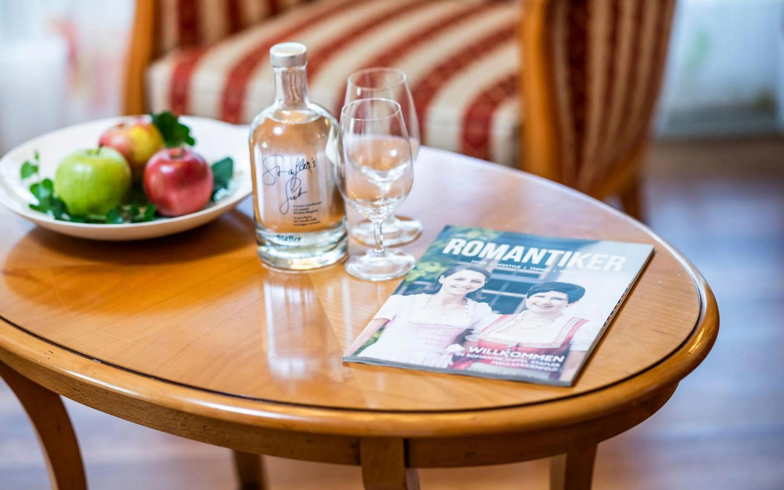 Seating area in Romantik Hotel & Restaurant Stafler