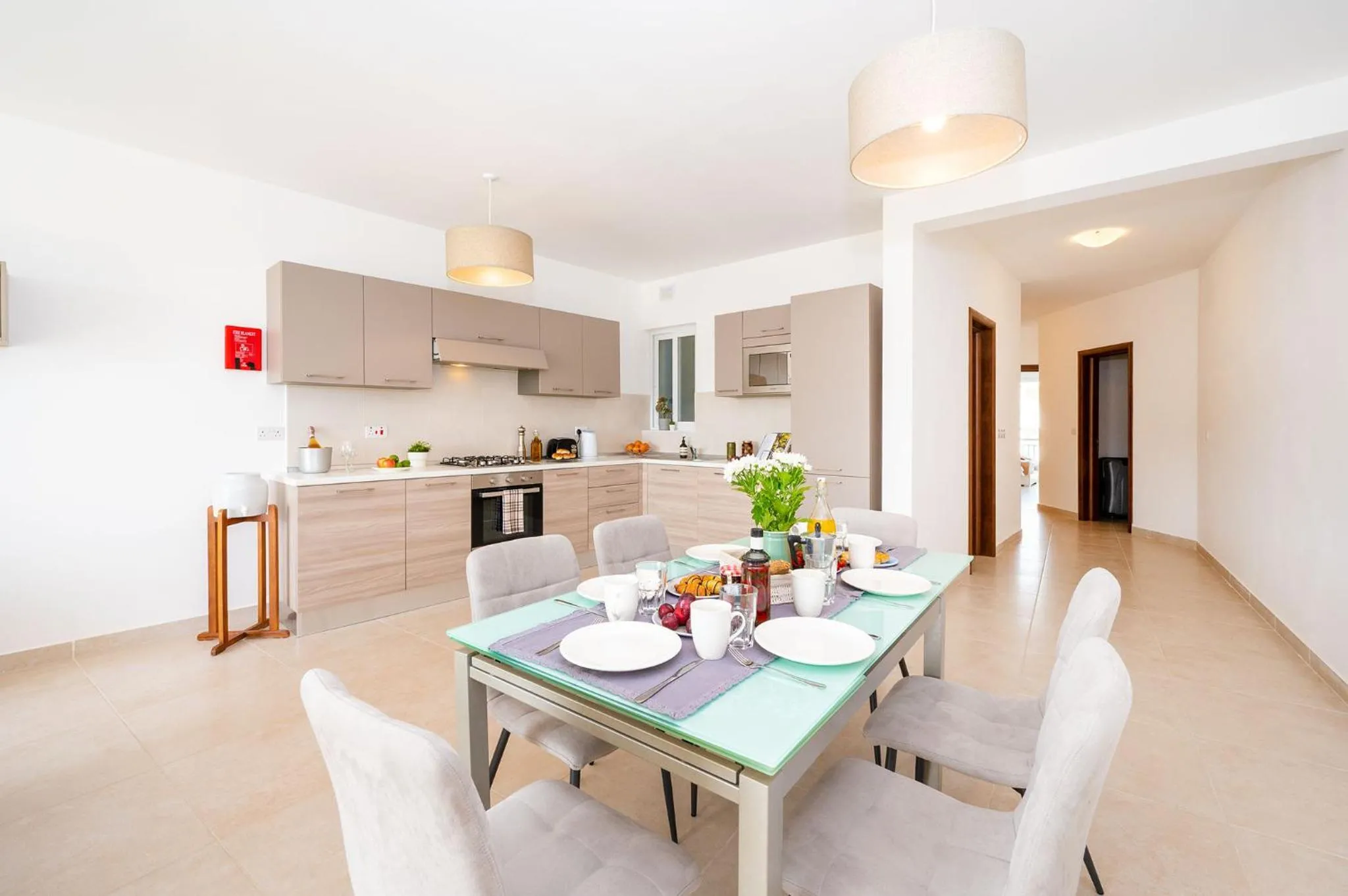 Kitchen or kitchenette in Hillock Residence Apartments