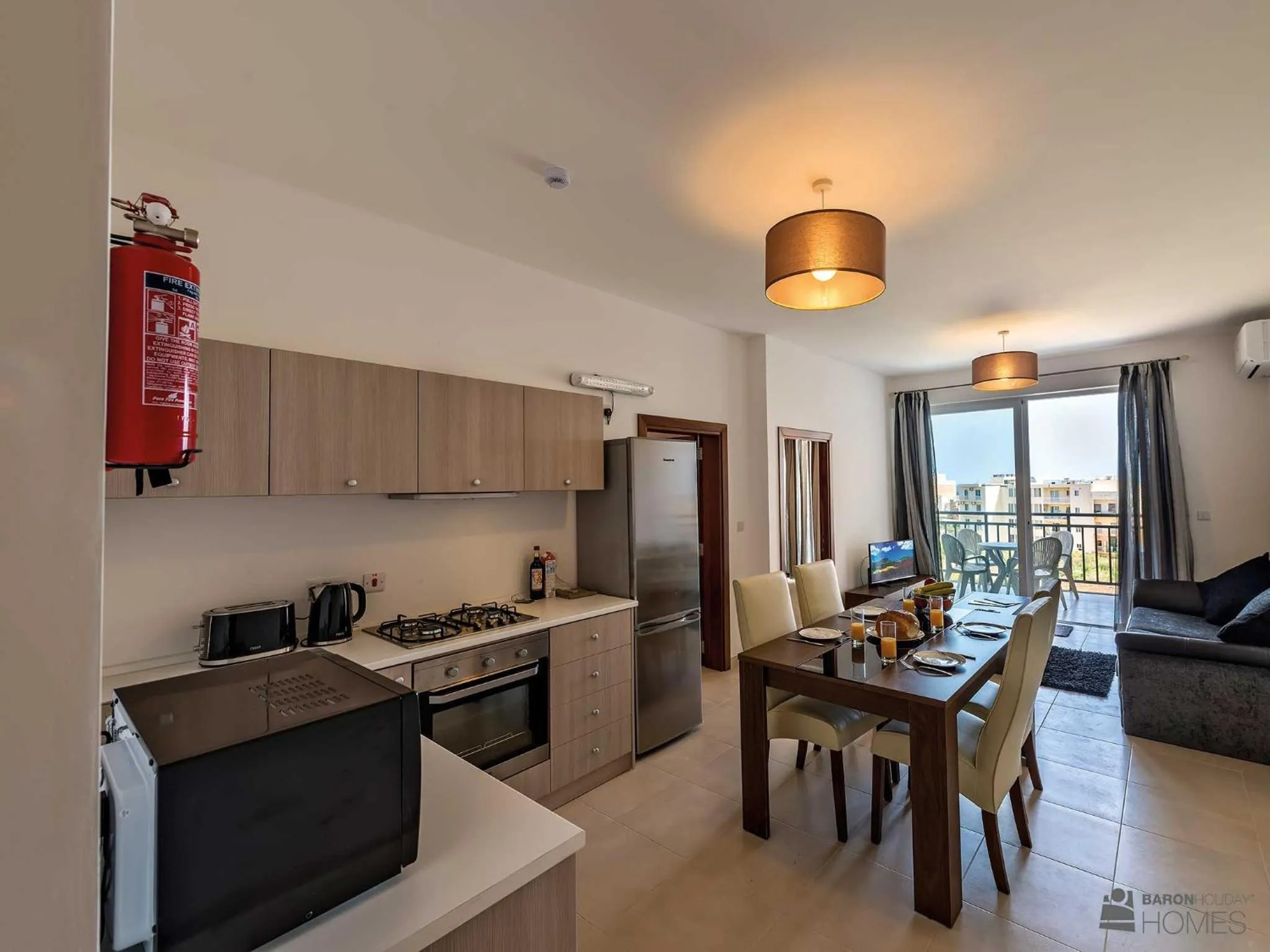 Balcony/Terrace in Hillock Residence Apartments