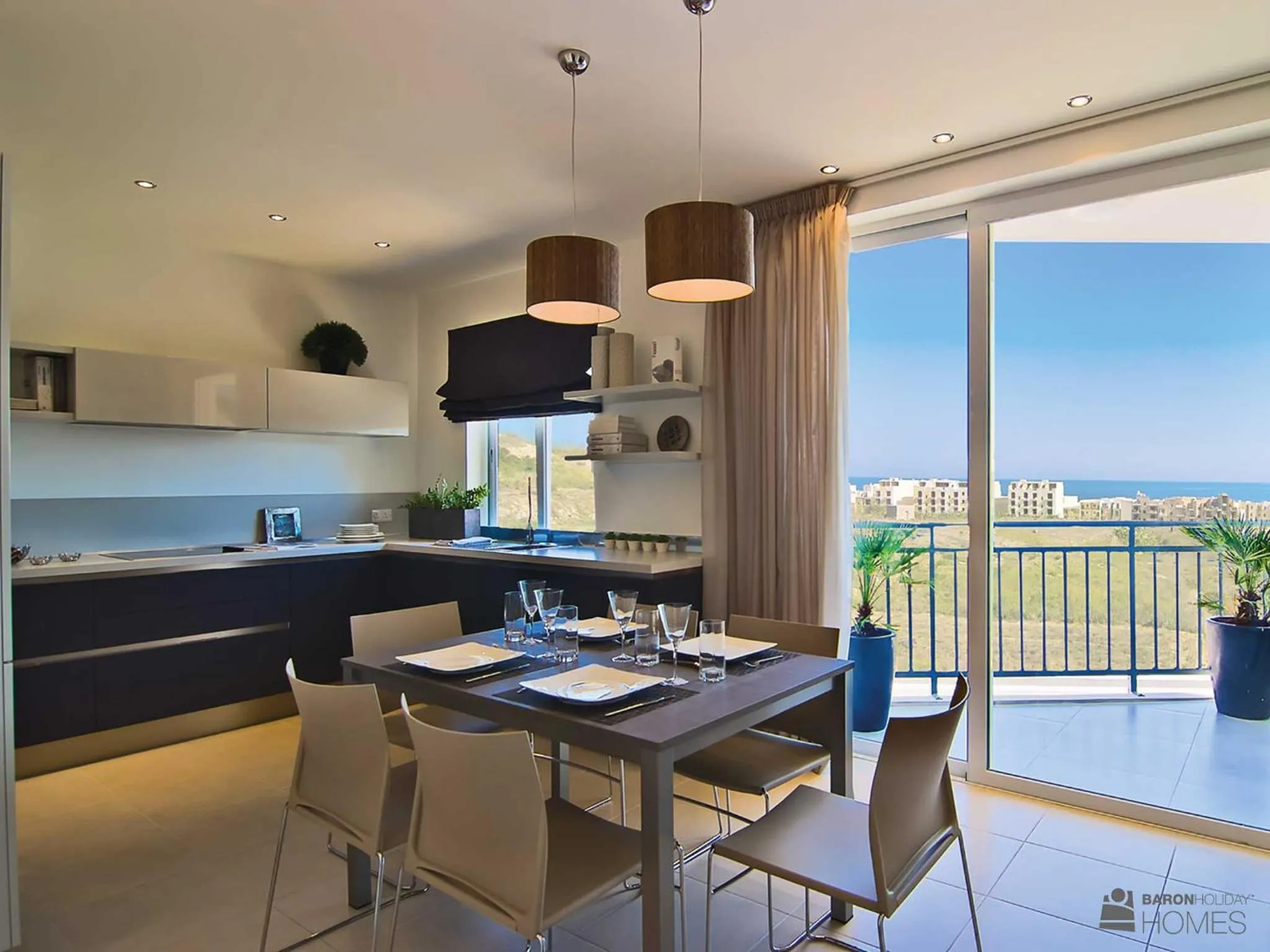 Kitchen or kitchenette in Hillock Residence Apartments