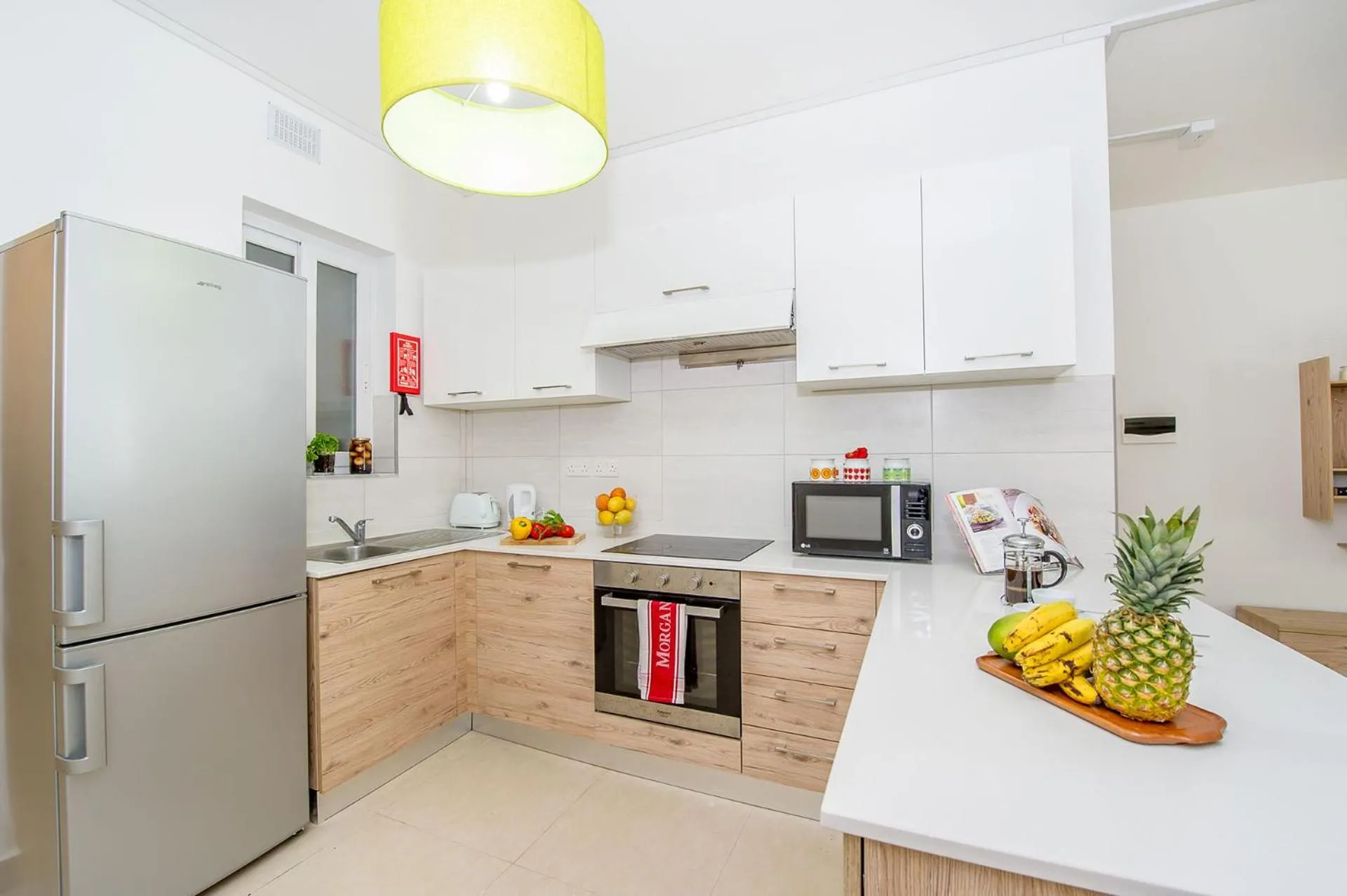 Kitchen or kitchenette in Hillock Residence Apartments