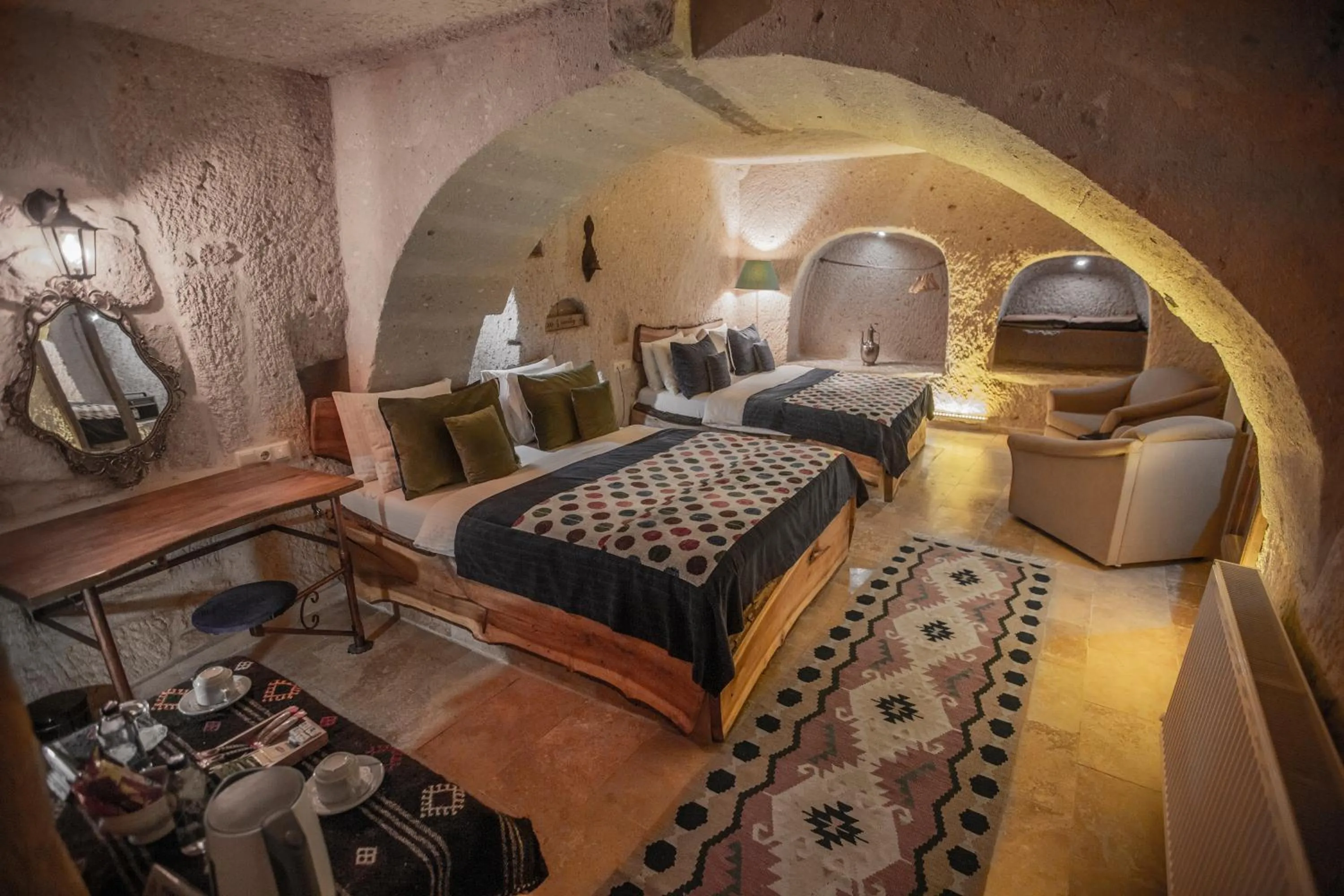 Coffee/tea facilities, Bed in Wish Cappadocia Luxury Boutique Chain Hotels