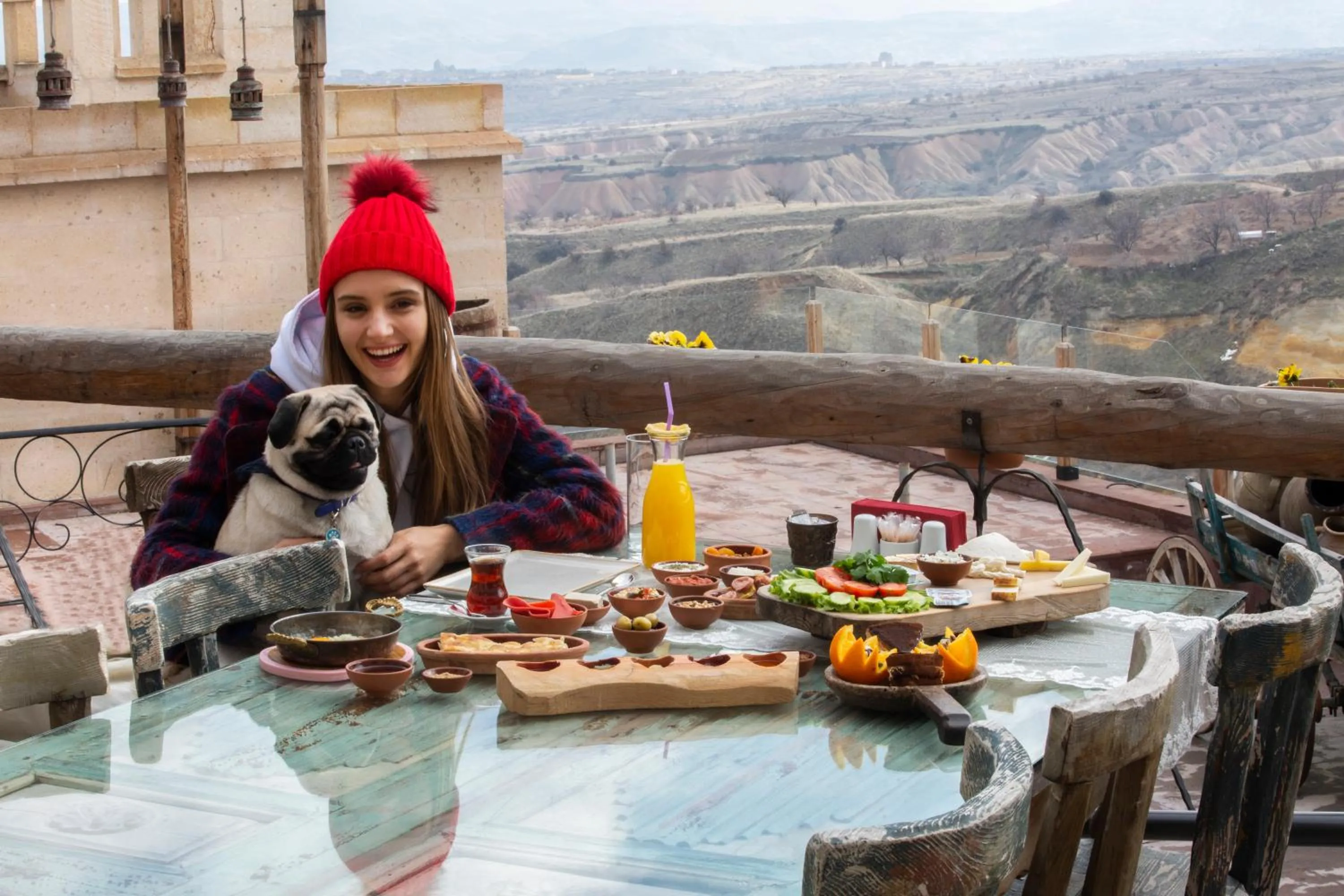 Balcony/Terrace in Wish Cappadocia Luxury Boutique Chain Hotels