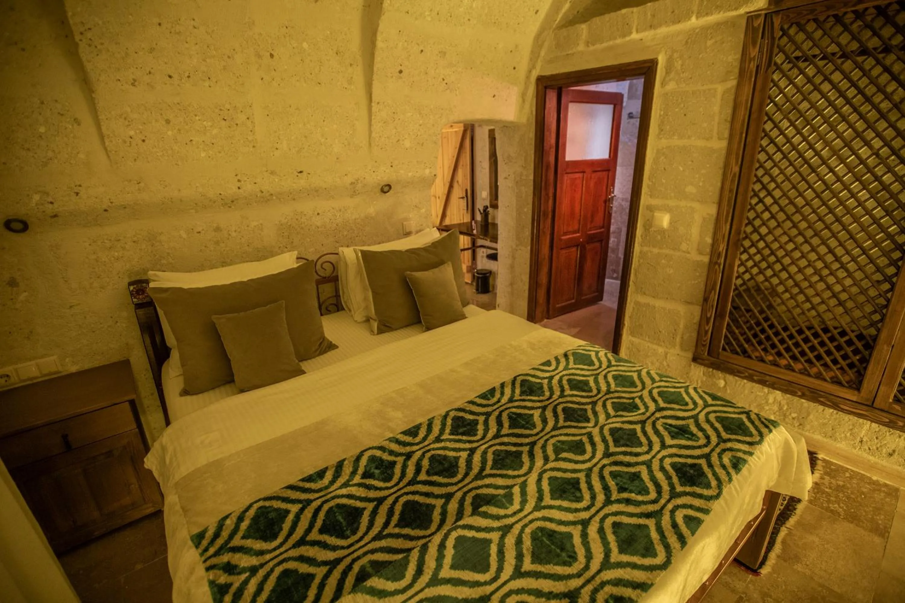 Bed in Wish Cappadocia Luxury Boutique Chain Hotels