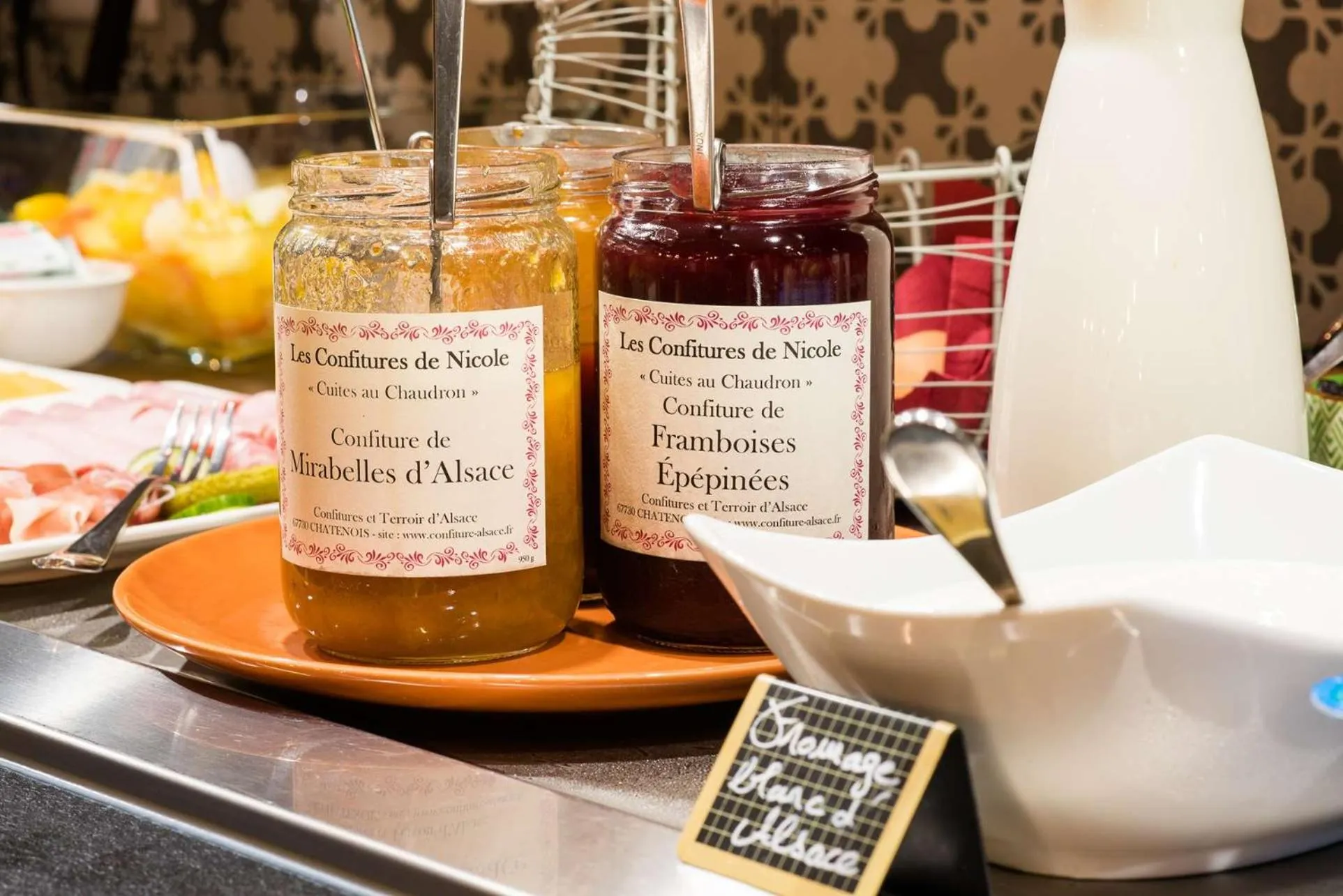 Food and drinks in Le Lodge Brit Hotel Strasbourg Zenith