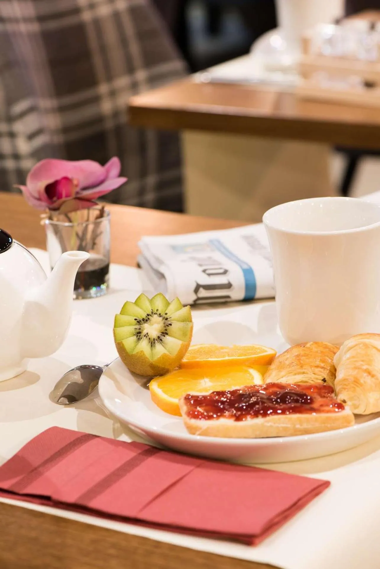 Food and drinks in Le Lodge Brit Hotel Strasbourg Zenith