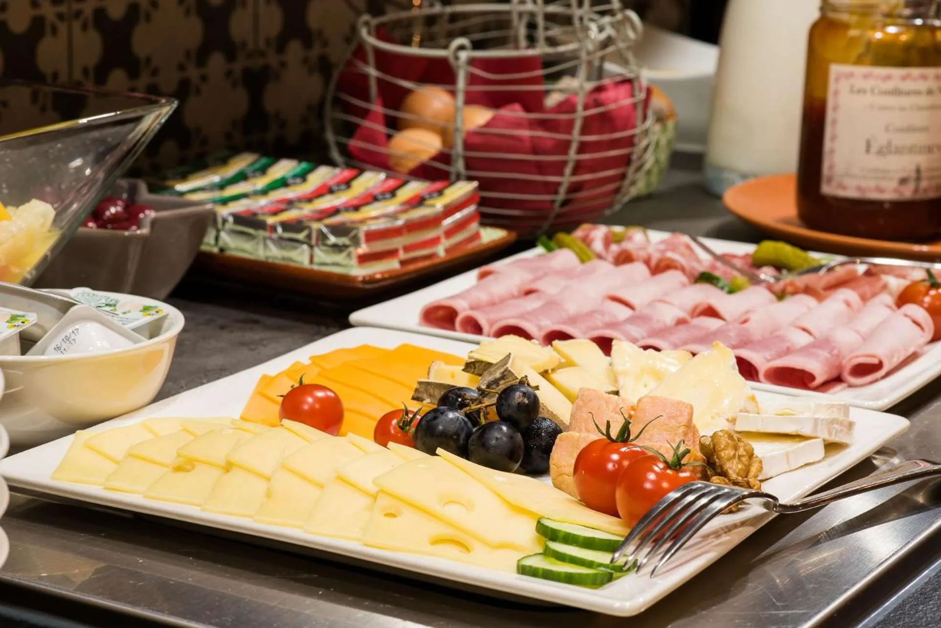 Breakfast in Le Lodge Brit Hotel Strasbourg Zenith